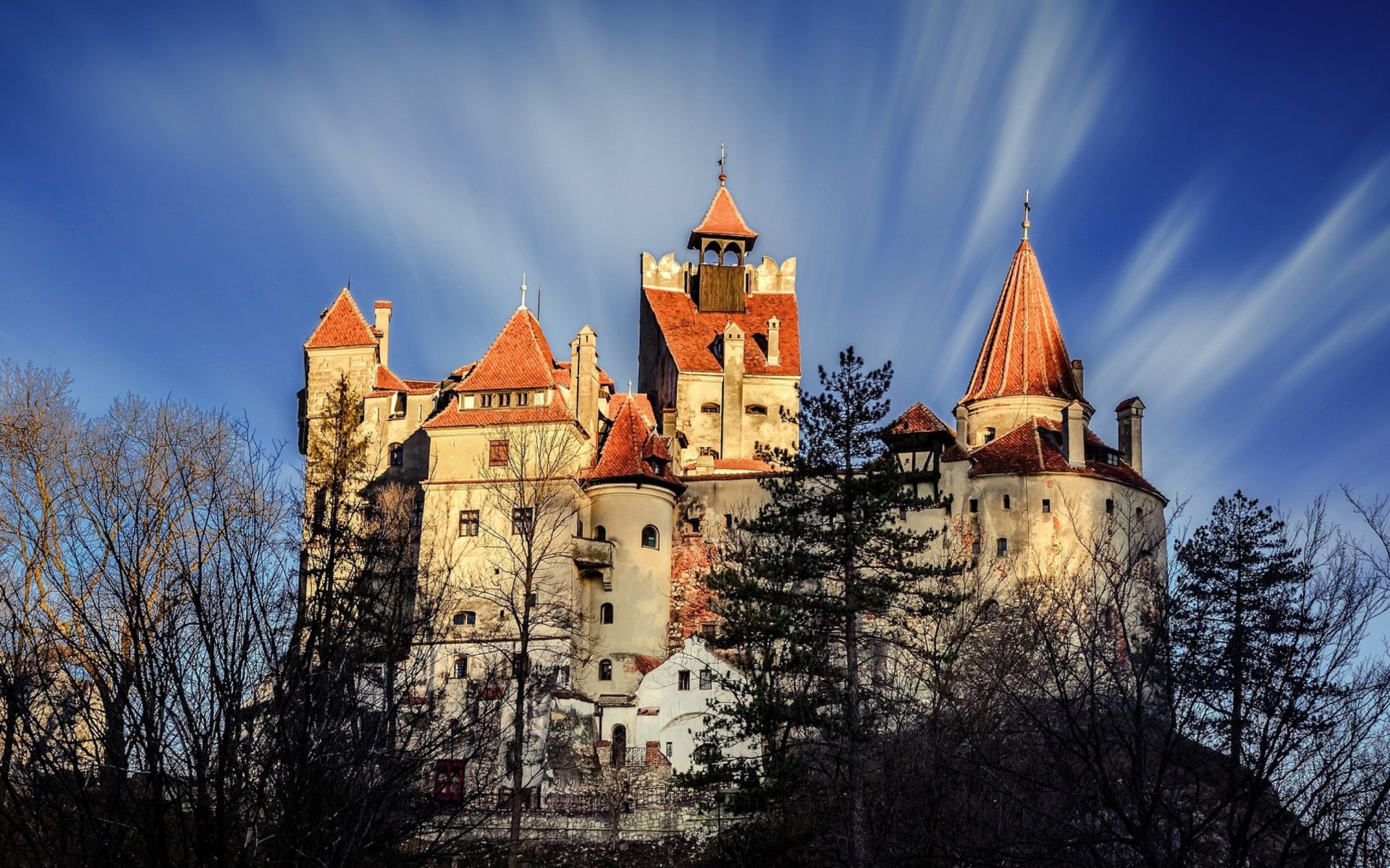 Bran Castle in Transylvania HD Wallpaper