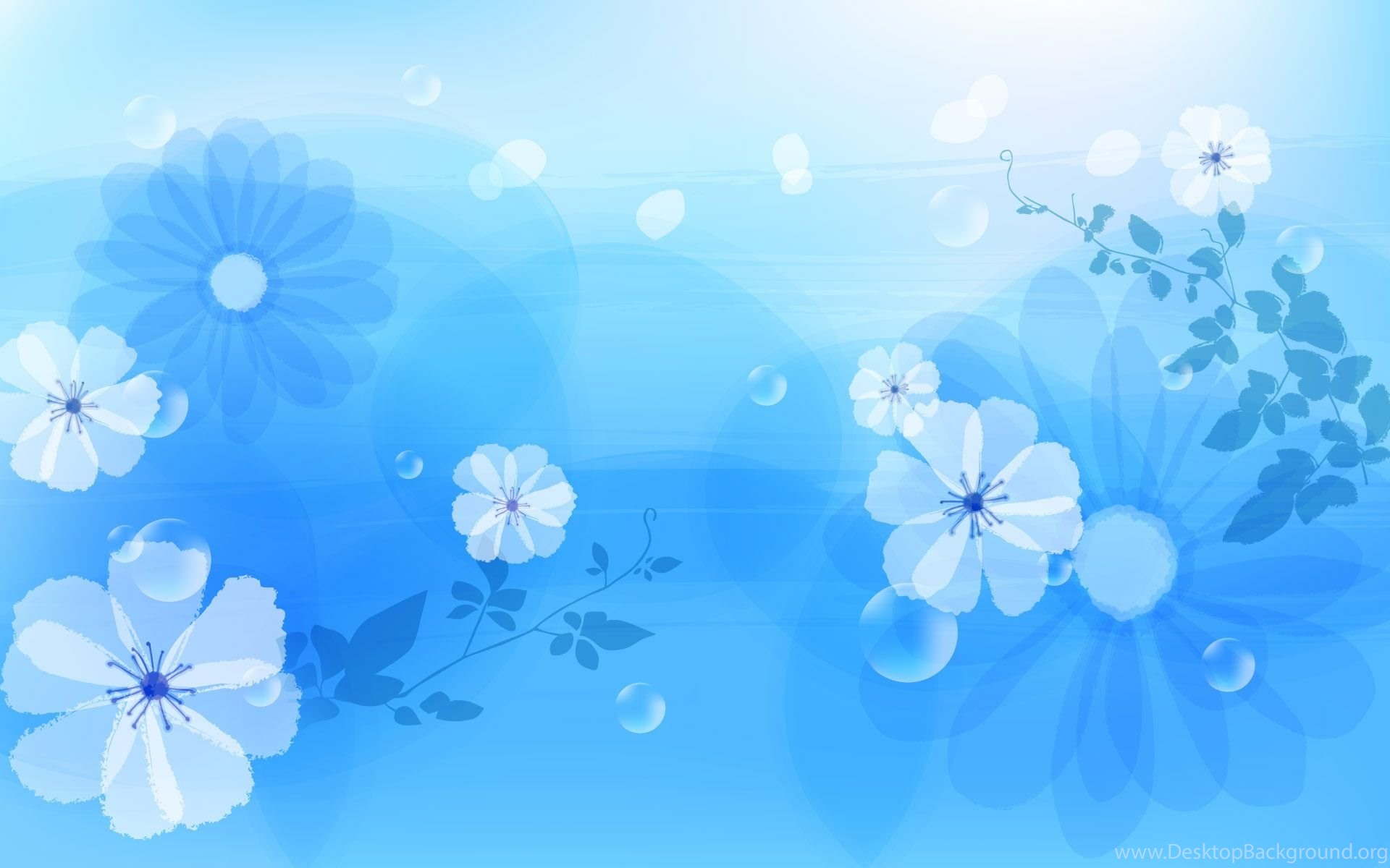 Light Blue Flowers Wallpaper Funny And Amazing Wallpaper. Desktop Background