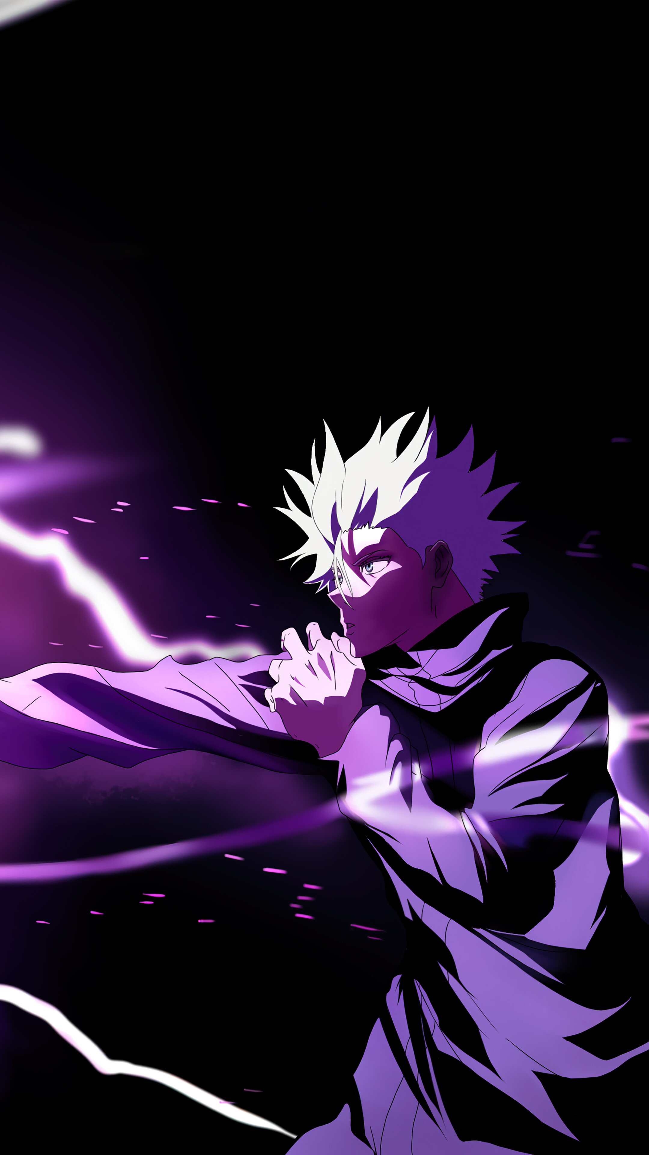 Black And Purple 4k Anime Wallpapers - Wallpaper Cave