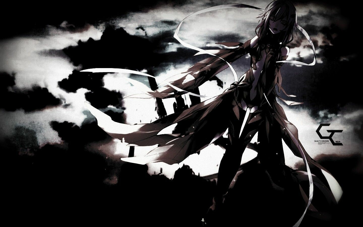 Dark Anime Girl Wallpaper: HD, 4K, 5K for PC and Mobile. Download free image for iPhone, Android