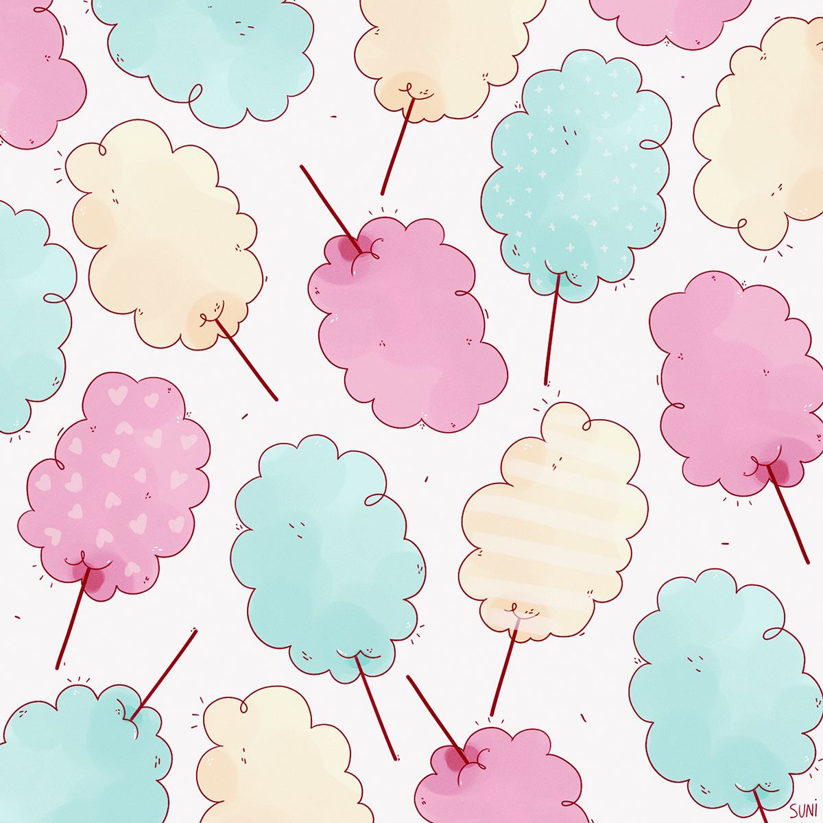 Cotton Candy. Candy art, Candy background, Candy floss