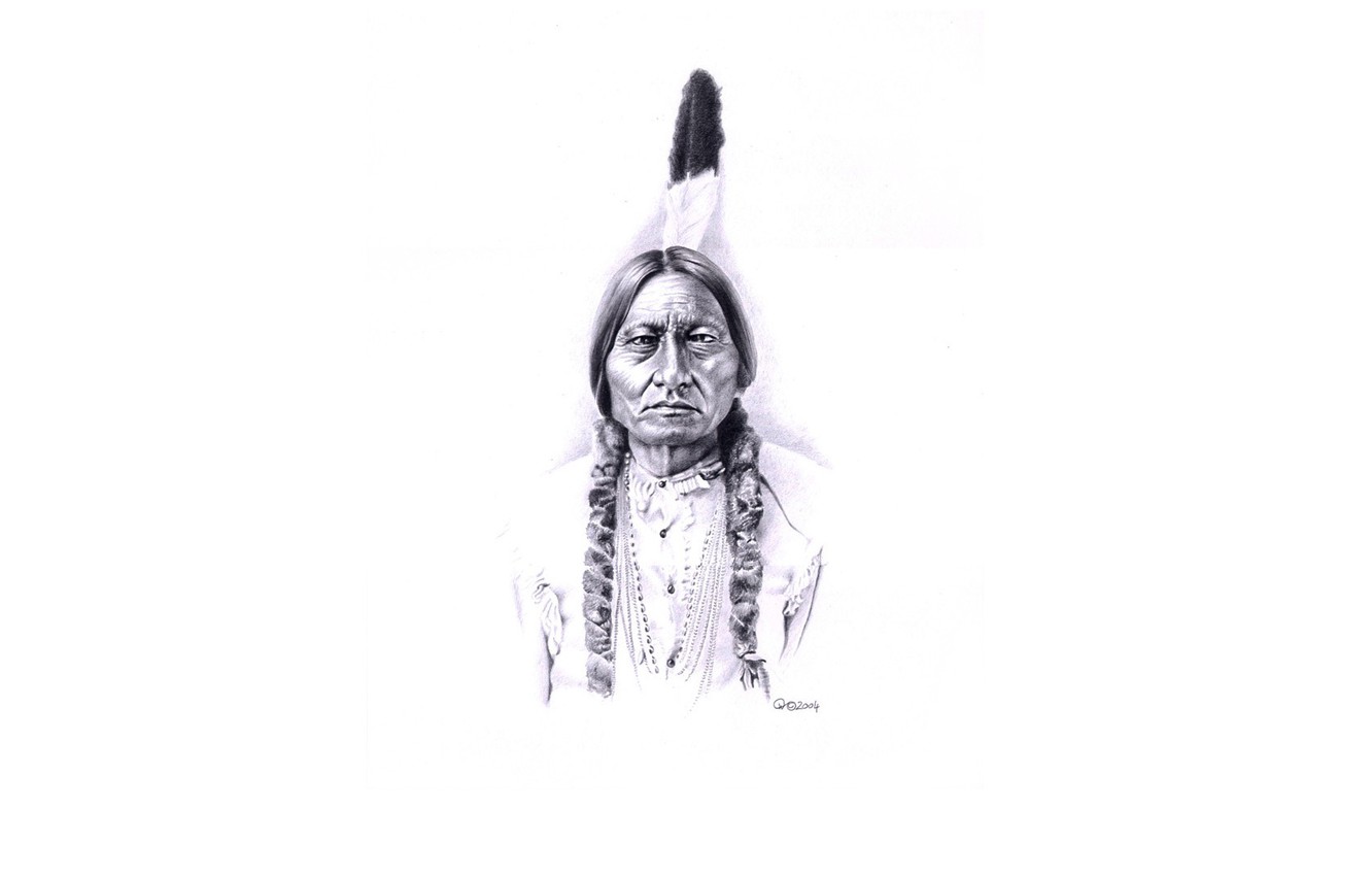 Wallpaper the leader, Tatanka Iyotake, sitting bull, tribe Dakota image for desktop, section минимализм