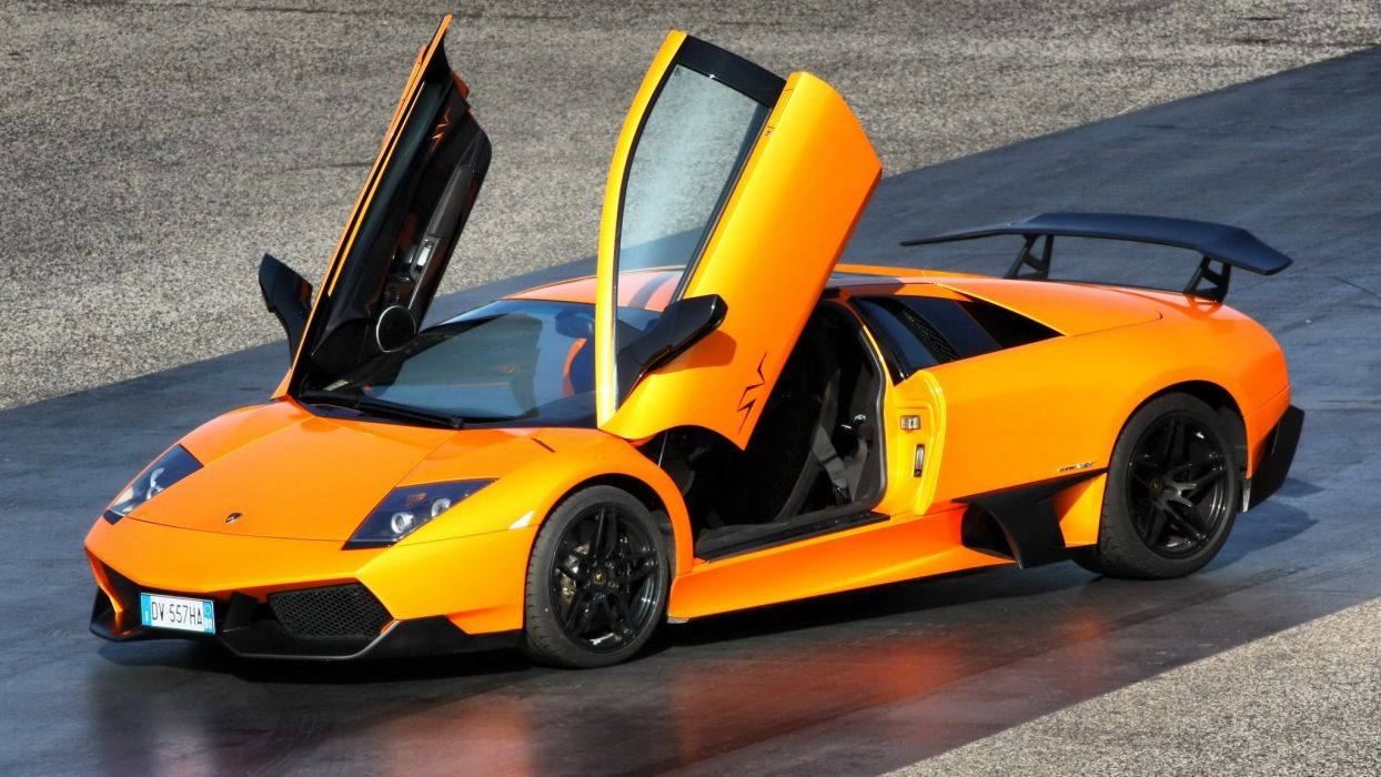 Lamborghini Murcielago LP720 SV wallpaperx1152