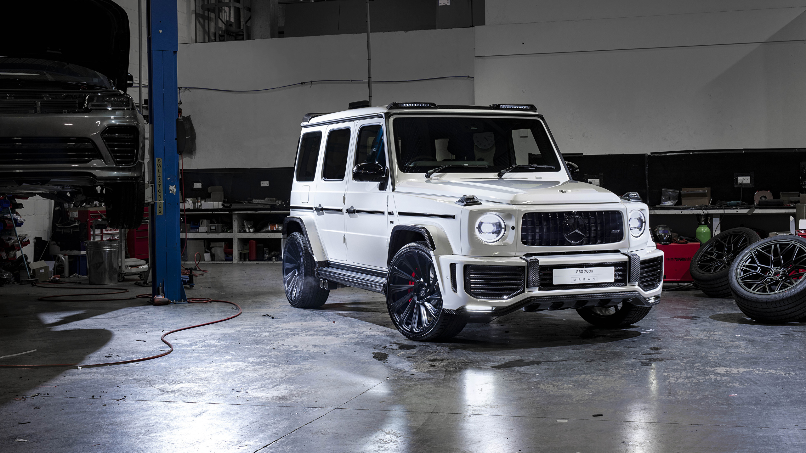 Desktop Wallpaper Mercedes Benz G Wagen SUV 2019 Urban 2560x1440