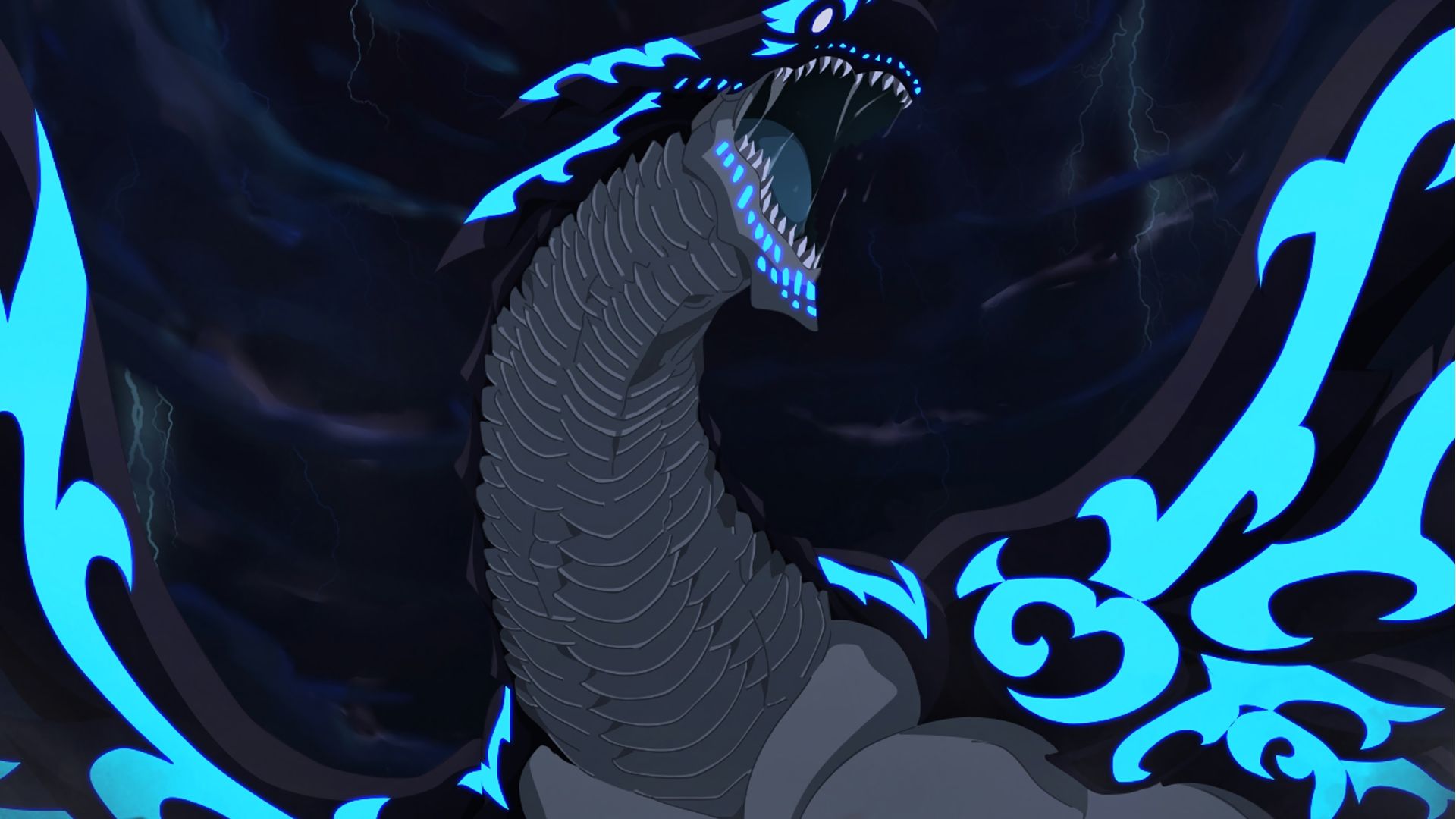 Desktop Wallpaper Acnologia, Fairy Tail, Anime, Dragon, HD Image, Picture, Background, 3zh3wh