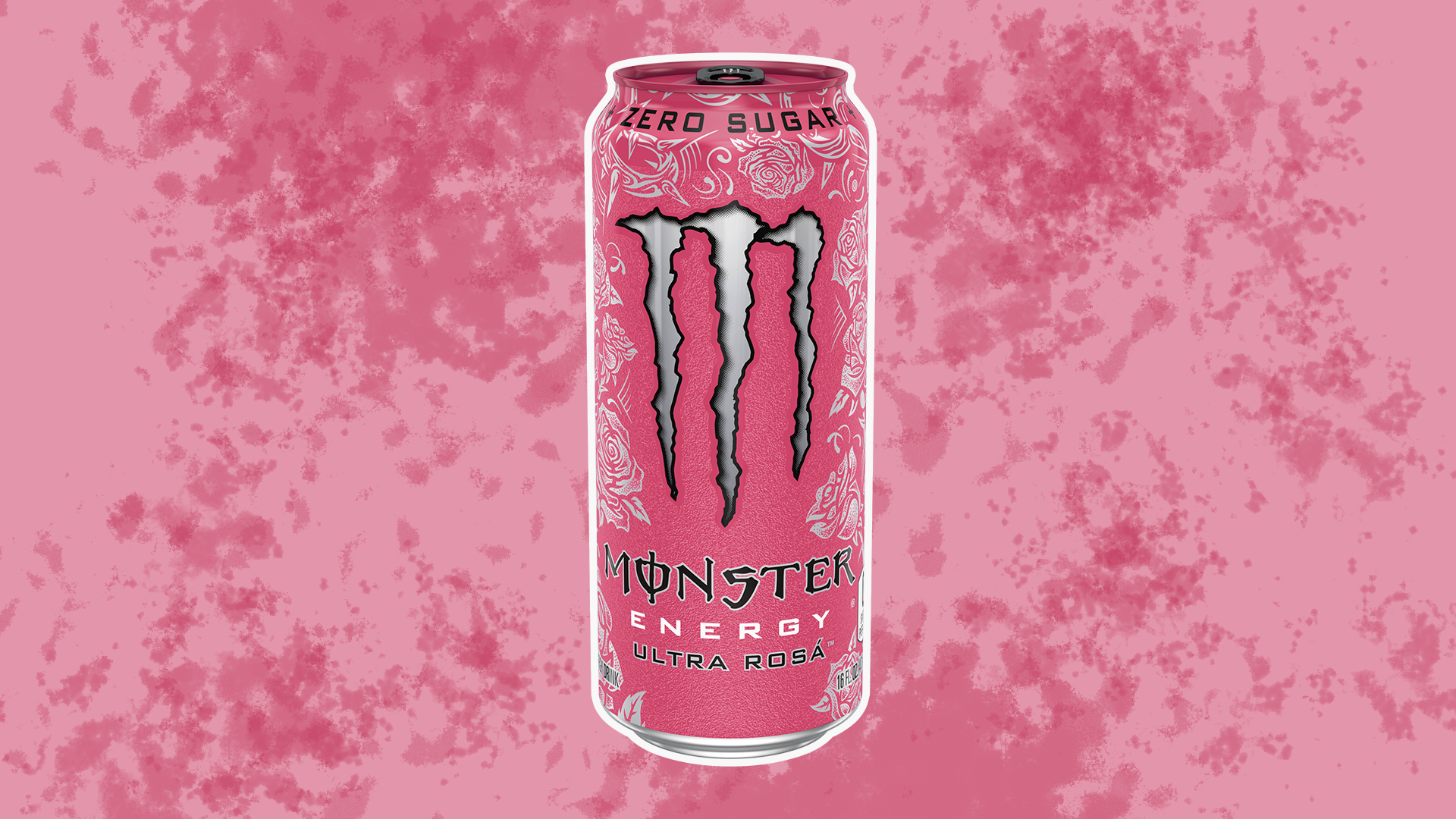 Pink Monster Energy Drink Wallpaper