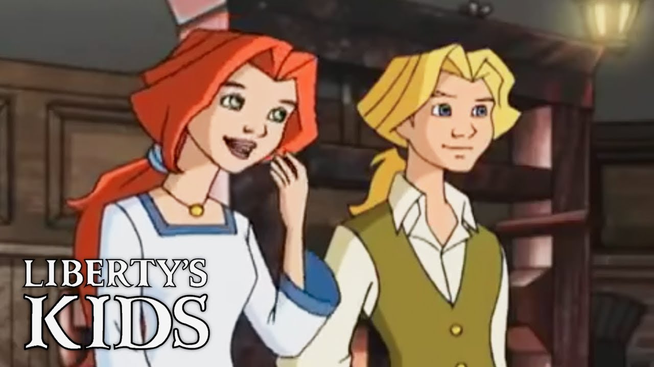 Liberty's Kids 122 Arrives. History Cartoons for Children