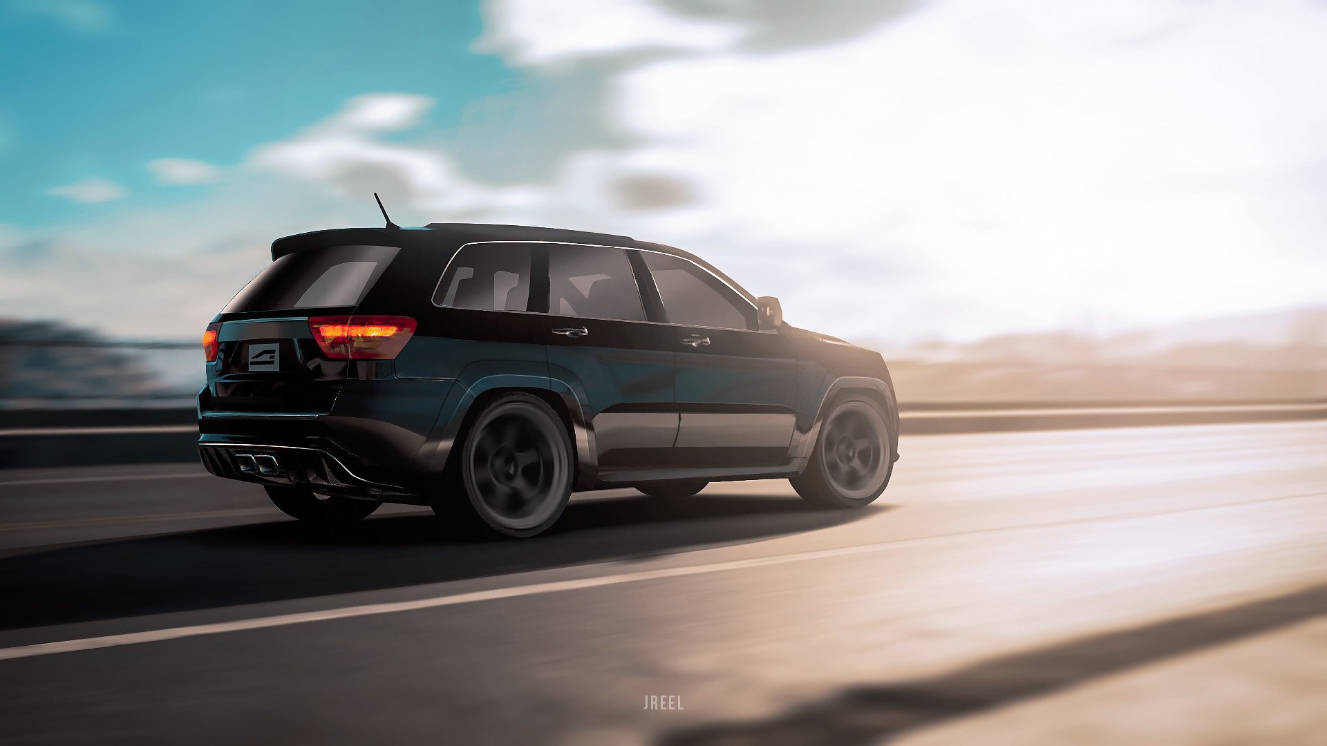 Jeep Grand Cherokee SRT8 HD Wallpaper and Background Image