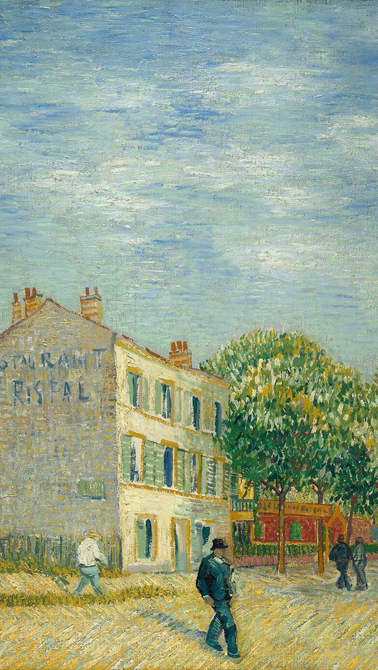 Van Gogh's painting in iPhone wallpaper #aestheticwallpaperiphone Van Gogh's painting in iPhone. Van gogh wallpaper, iPhone wallpaper van gogh, Van gogh paintings