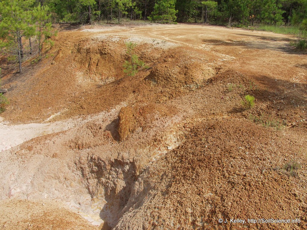 Sheet Erosion. An example of sheet erosion showing how