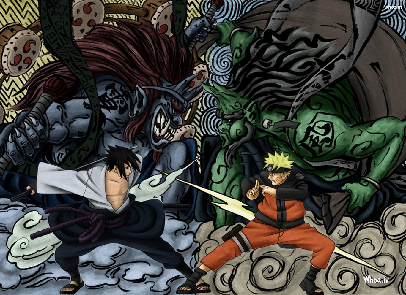 Naruto Shippuden Sasuke Fight Episode HD Wallpaper