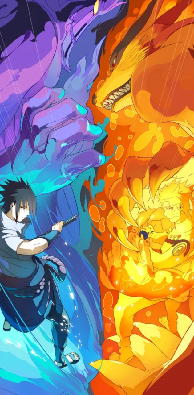 Naruto Vs Sasuke wallpaper