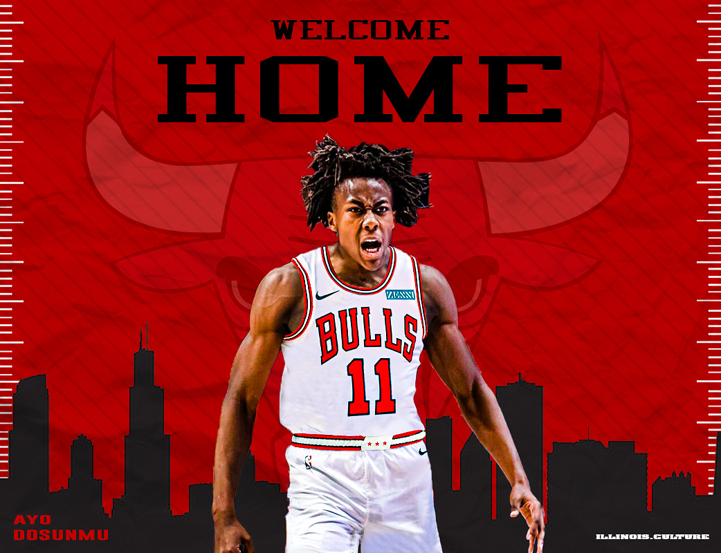 Ayo Dosunmu to the Chicago Bulls (2nd Round, 38th Pick)