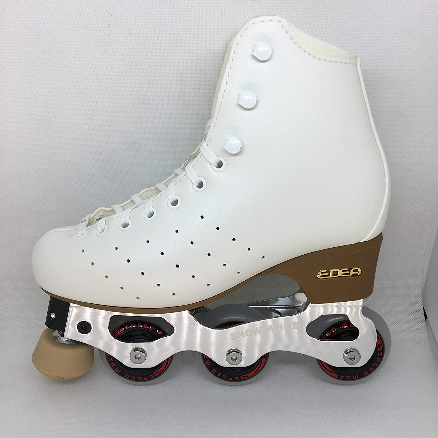 Amazon.com, EDEA ESORDIO Boots + Snow White Inline Figure Skating Skates, Sports & Outdoors