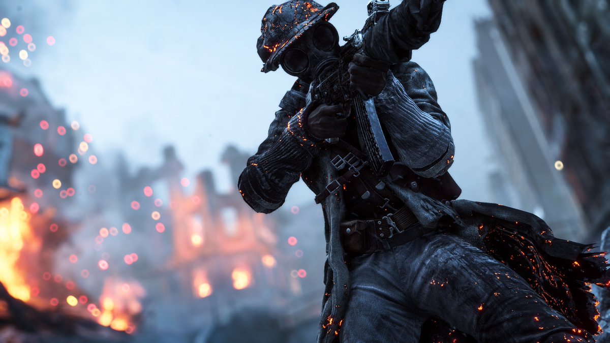 ShadowSix Posted, Apologies. New Burnt Skins In BFV Are 'lit'. Sorry. #bfv #BattlefieldV