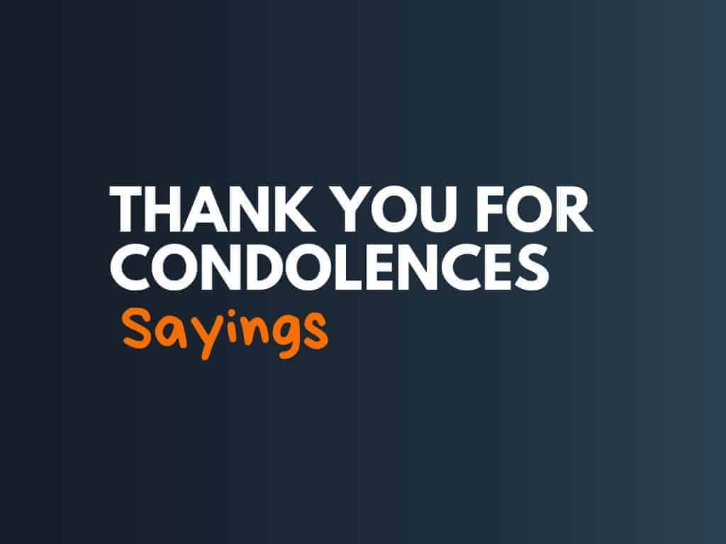 Best Thank you Notes for Condolences (with Image)