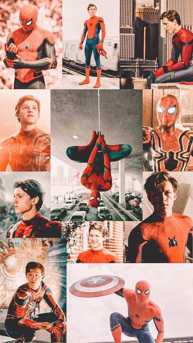peter parker collage. Marvel spiderman art, Tom holland spiderman, Spiderman picture