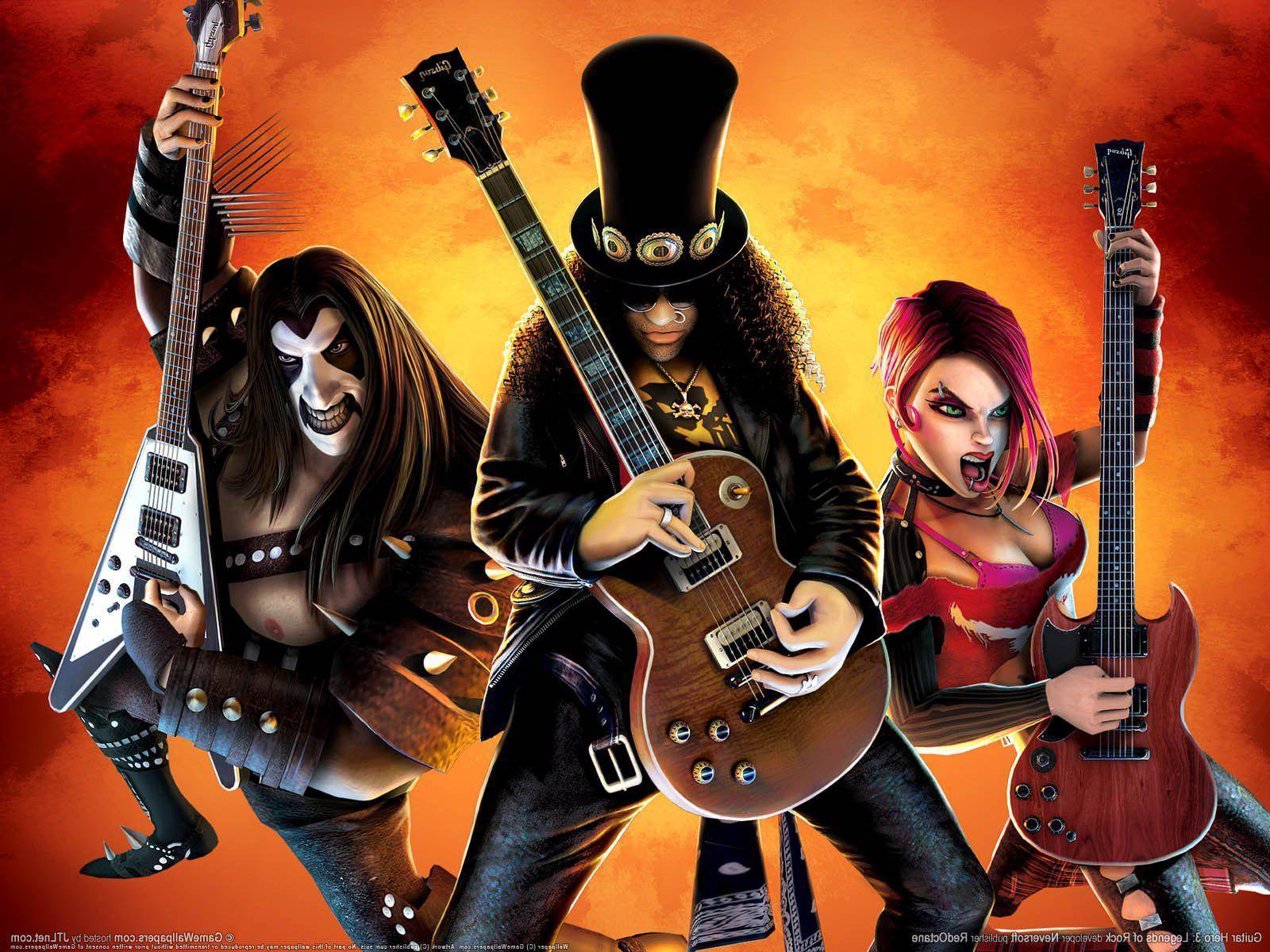 Guitar Hero Wallpaper Free Guitar Hero Background