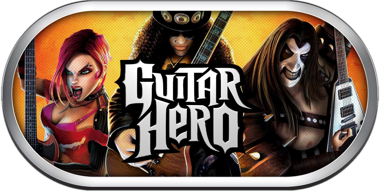 Download Guitar Hero Hero 3 Legends Of Rock Poster PNG Image with No Background