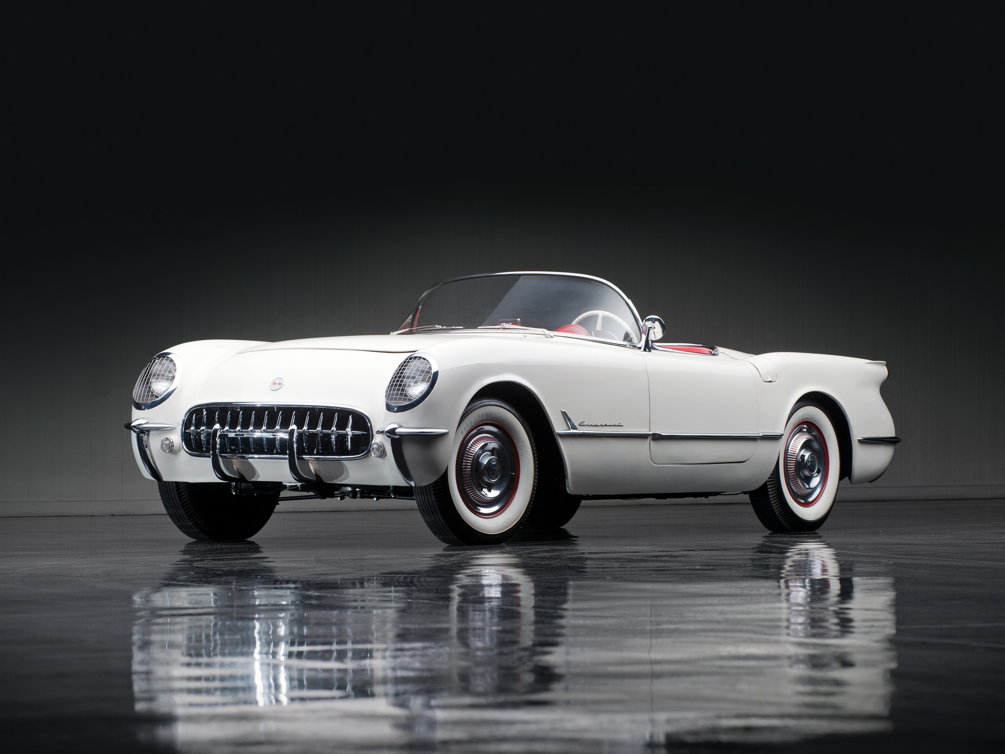 HD wallpaper: (c1), 1958, cars, chevy, corvette, modified | Wallpaper Flare
