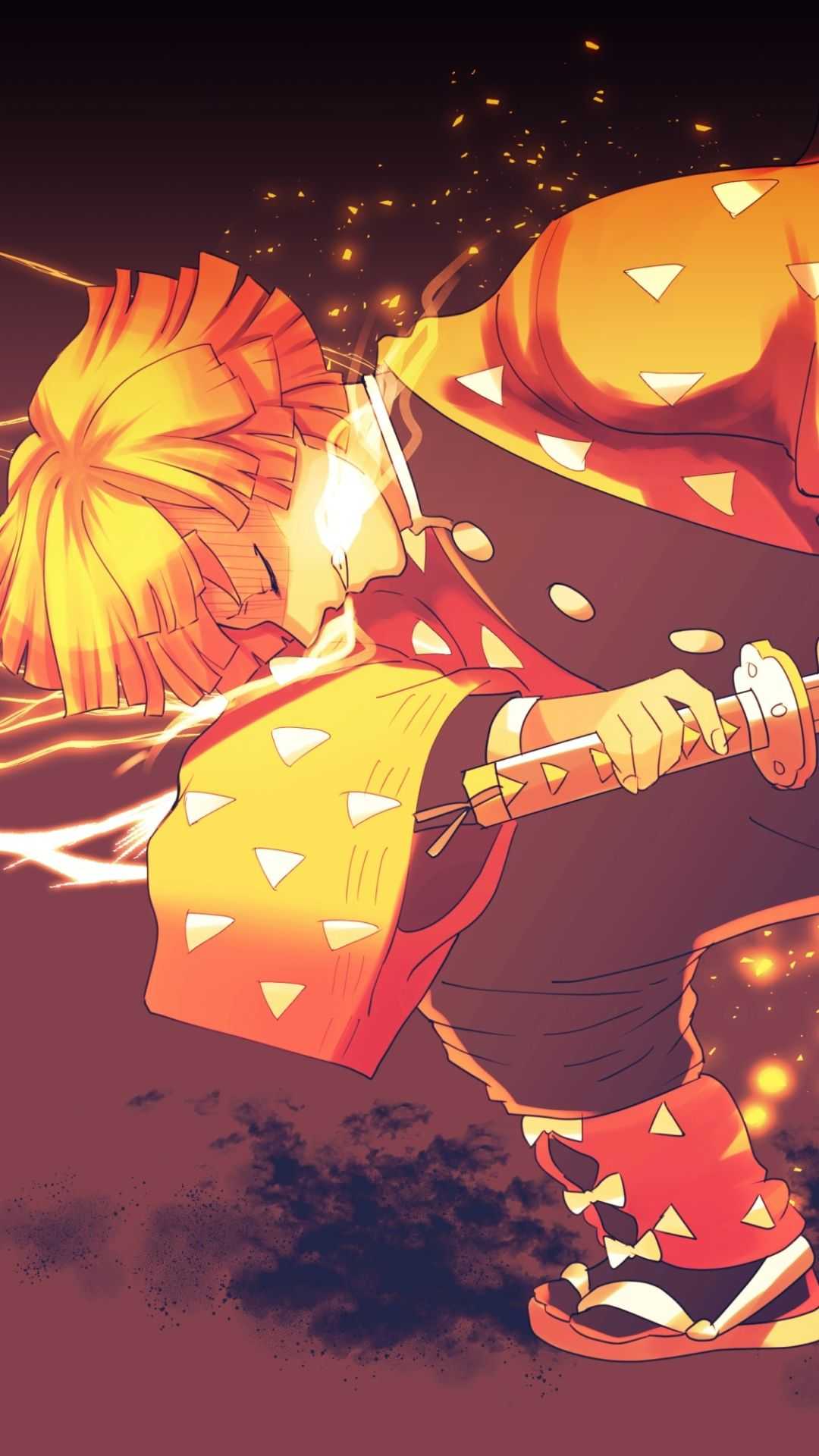 Zenitsu Agatsuma Wallpaper