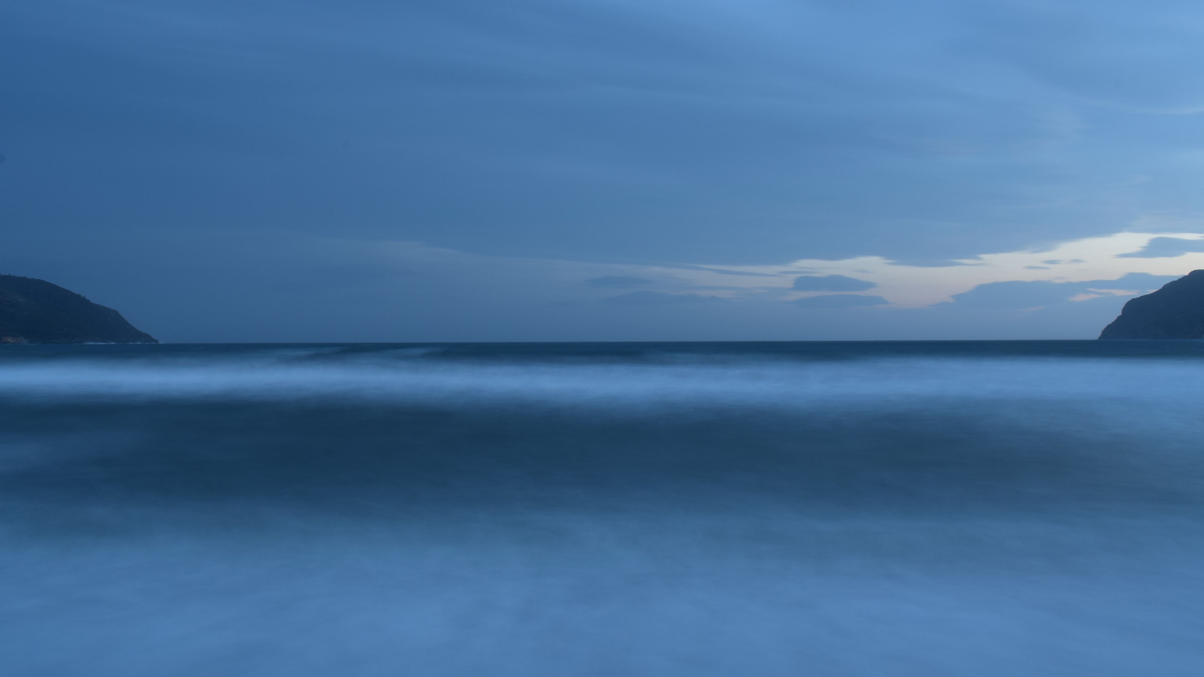 Wallpaper 4k Ocean Sea Horizon 5k Wallpaper