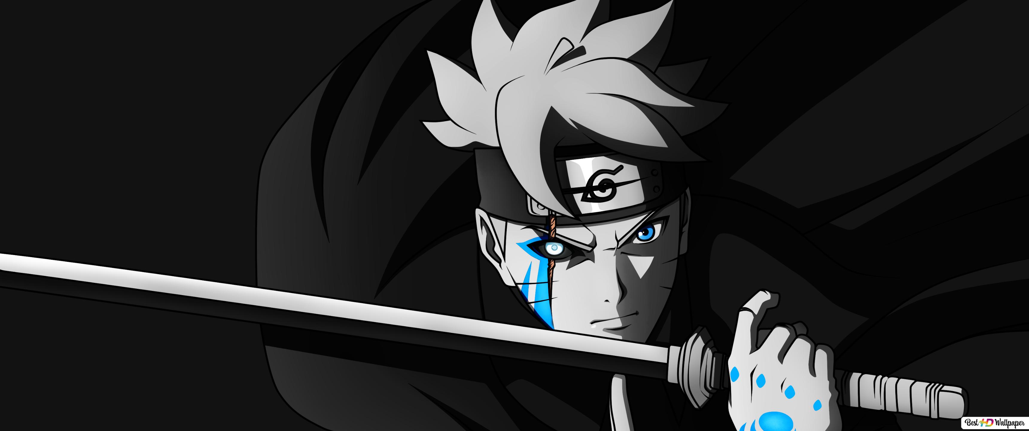 Boruto black and blue HD wallpaper download