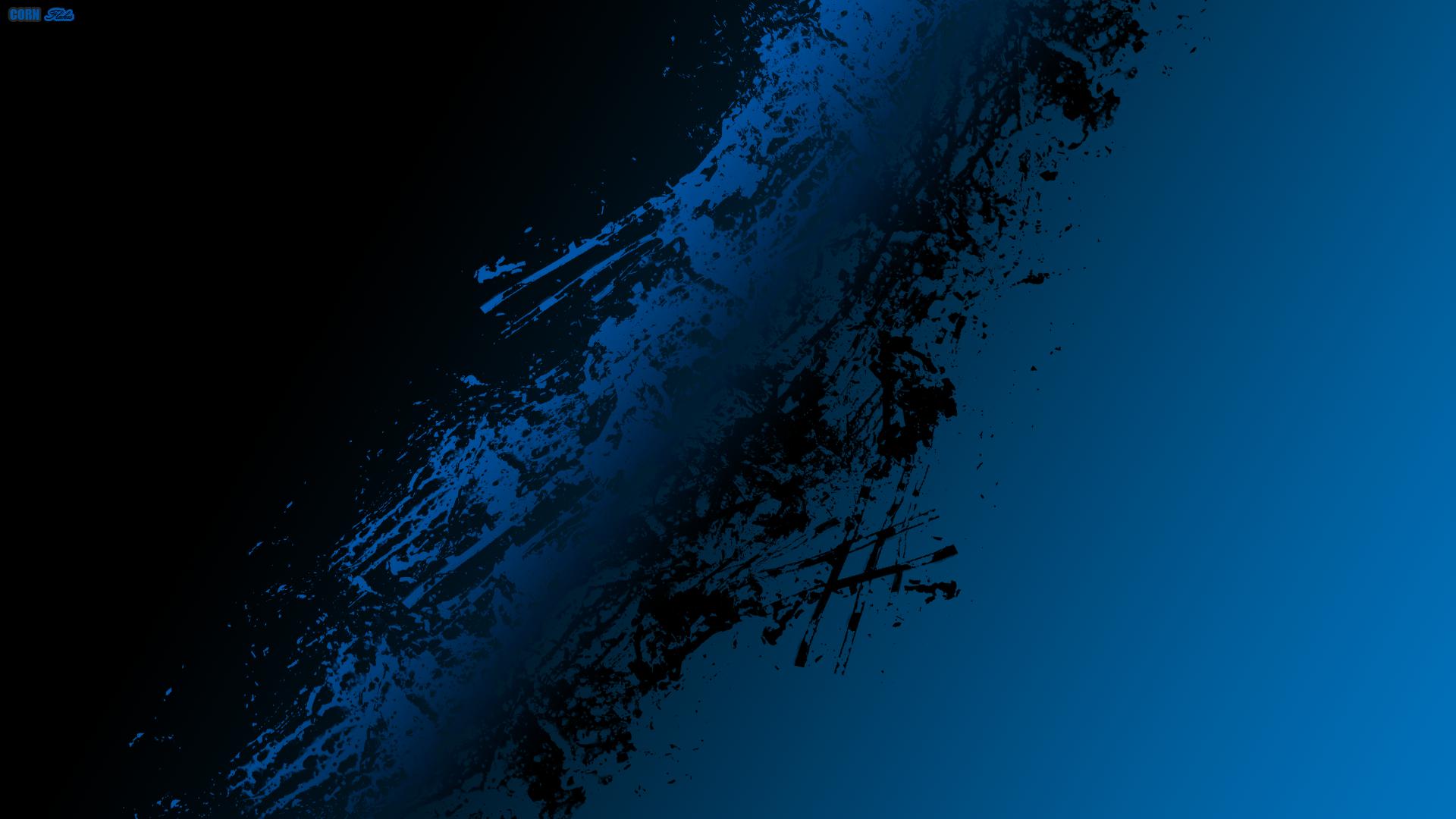 Black and Blue Wallpaper