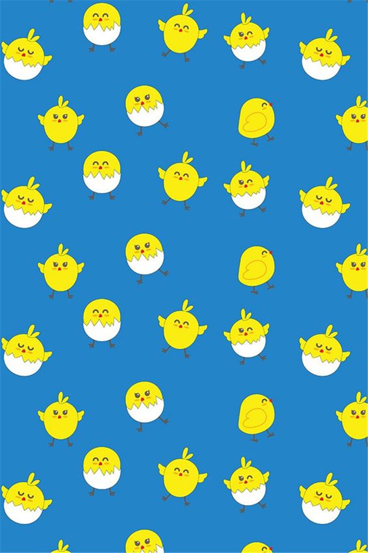 Simple Yet Cute Easter Wallpaper You Must Have This Year Fashion Lifestyle Blog Shinecoco.com. Chicken wallpaper, Easter wallpaper, Cute blue wallpaper