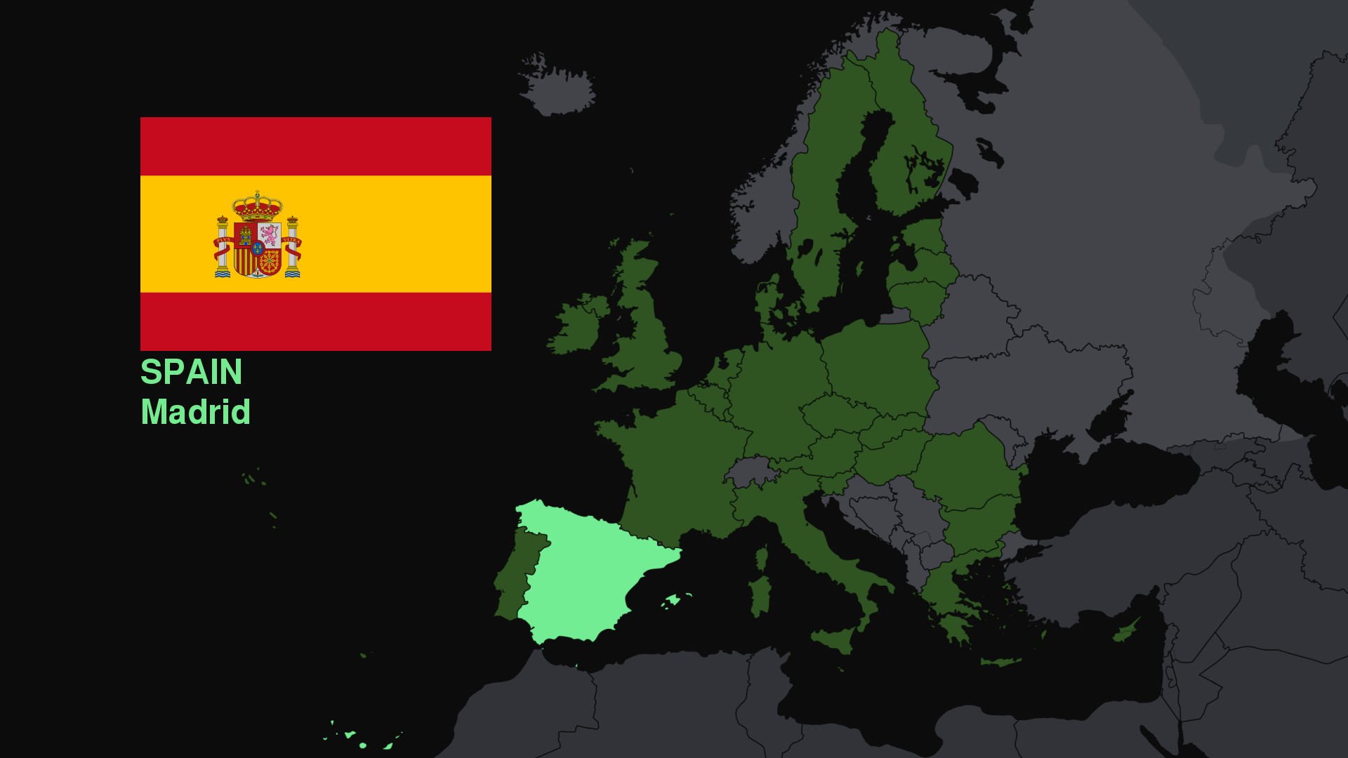 Spain, Flag, Map, Europe Wallpaper HD / Desktop and Mobile Background