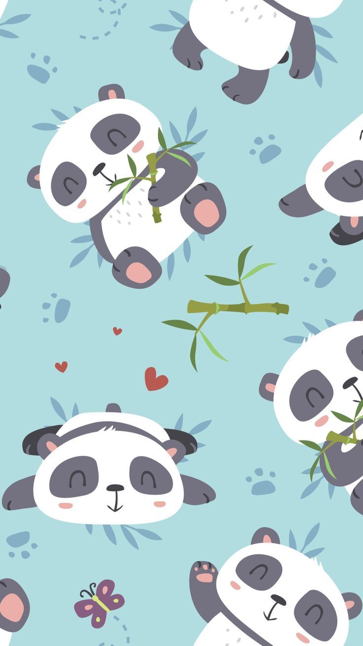 Panda phone background - #background #Panda #phone #wallpers. Cute panda wallpaper, Wallpaper iphone cute, Panda wallpaper iphone