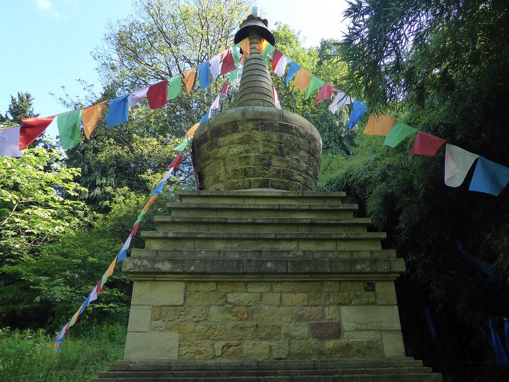 Buddhist Stupa, Harewood House, West Yorkshire Trust Wallpaper by Nigel Turner #Buddhist #Harewood #house Natio. Harewood house, Buddhist stupa, Stupa