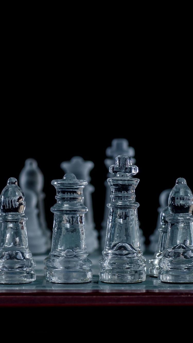 Glass Chess 750x1334 IPhone 8 7 6 6S Wallpaper, Background, Picture, Image
