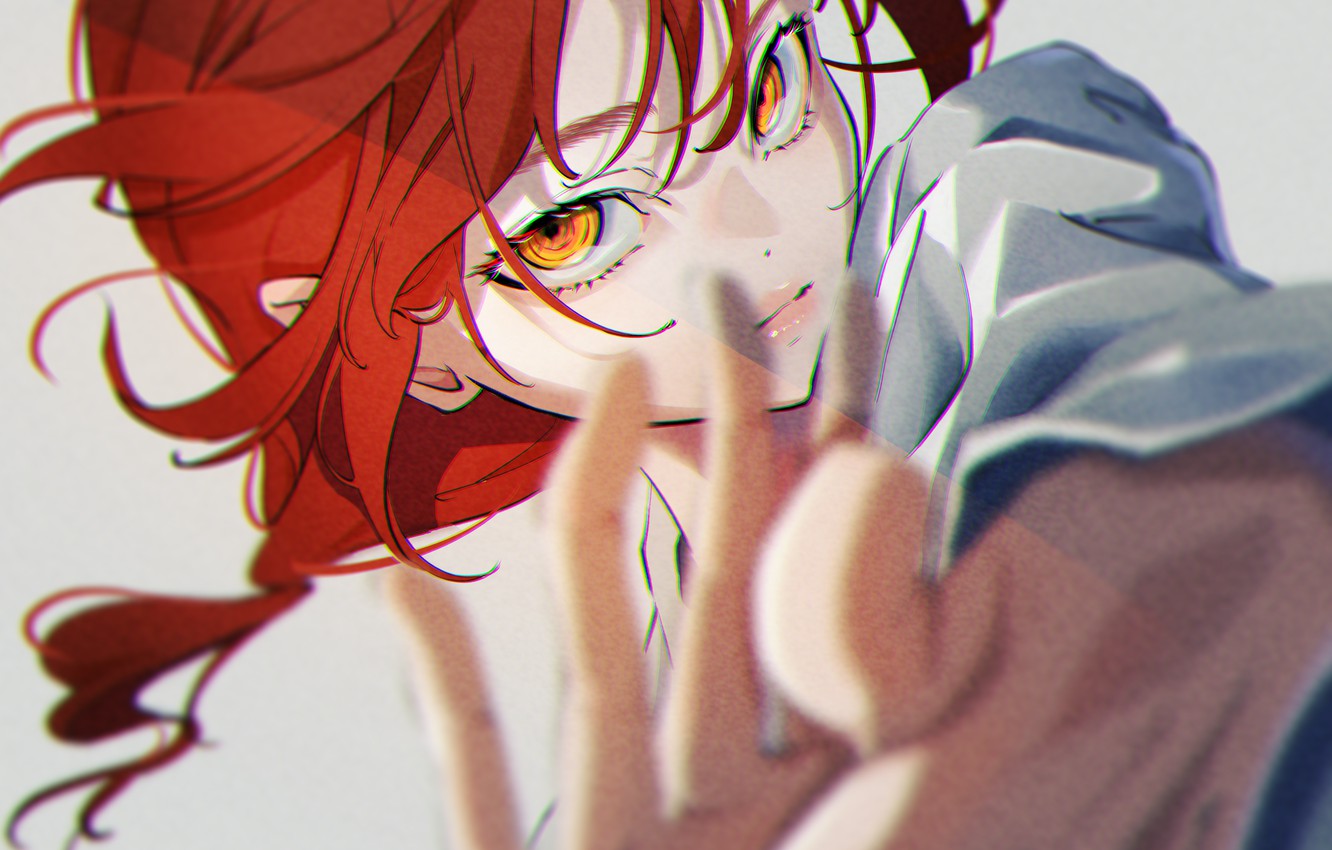 Wallpaper girl, Chainsaw Man, Makima image for desktop, section арт