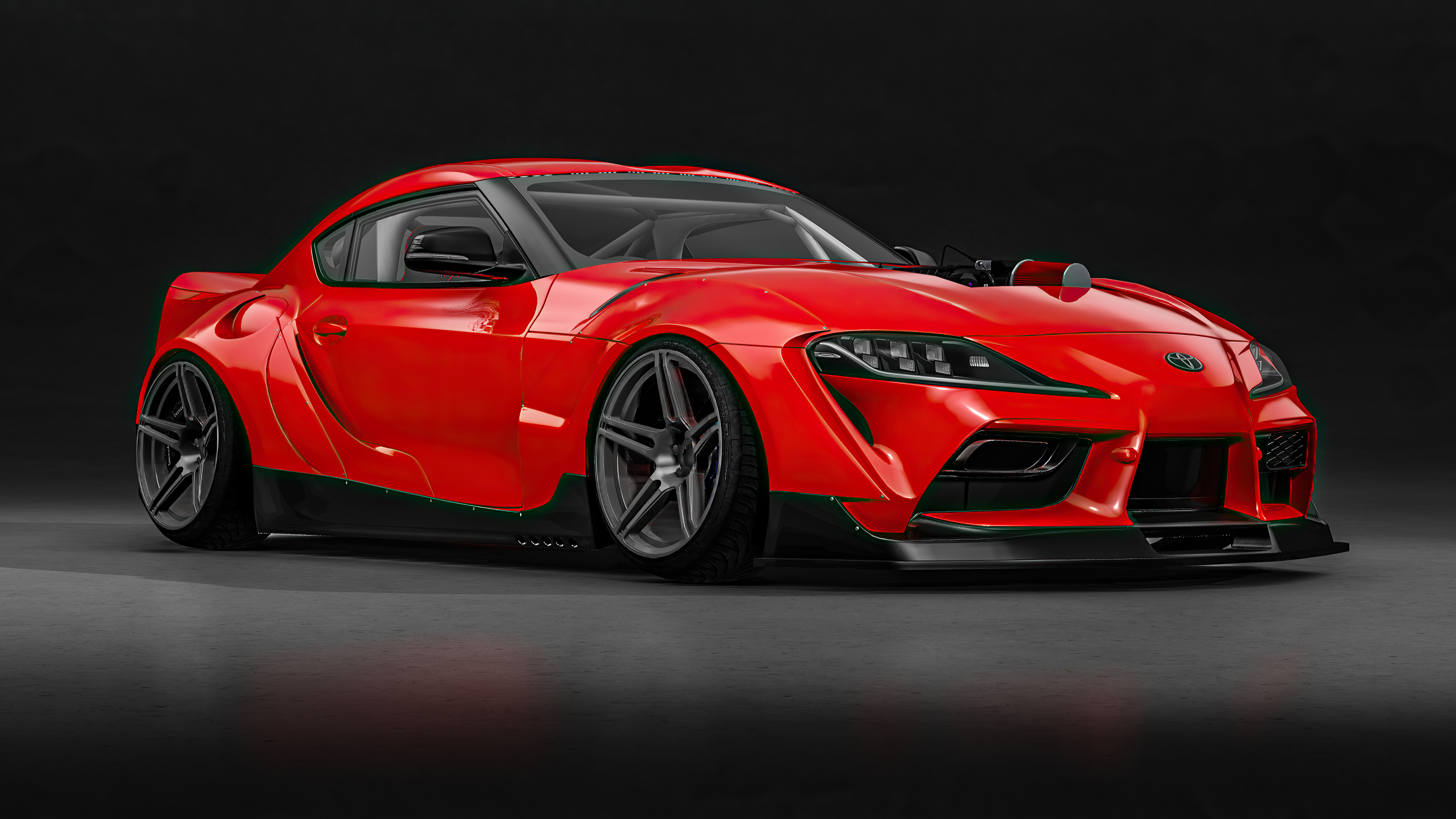 Toyota Supra Render Front 4k Laptop Full HD 1080P HD 4k Wallpaper, Image, Background, Photo and Picture