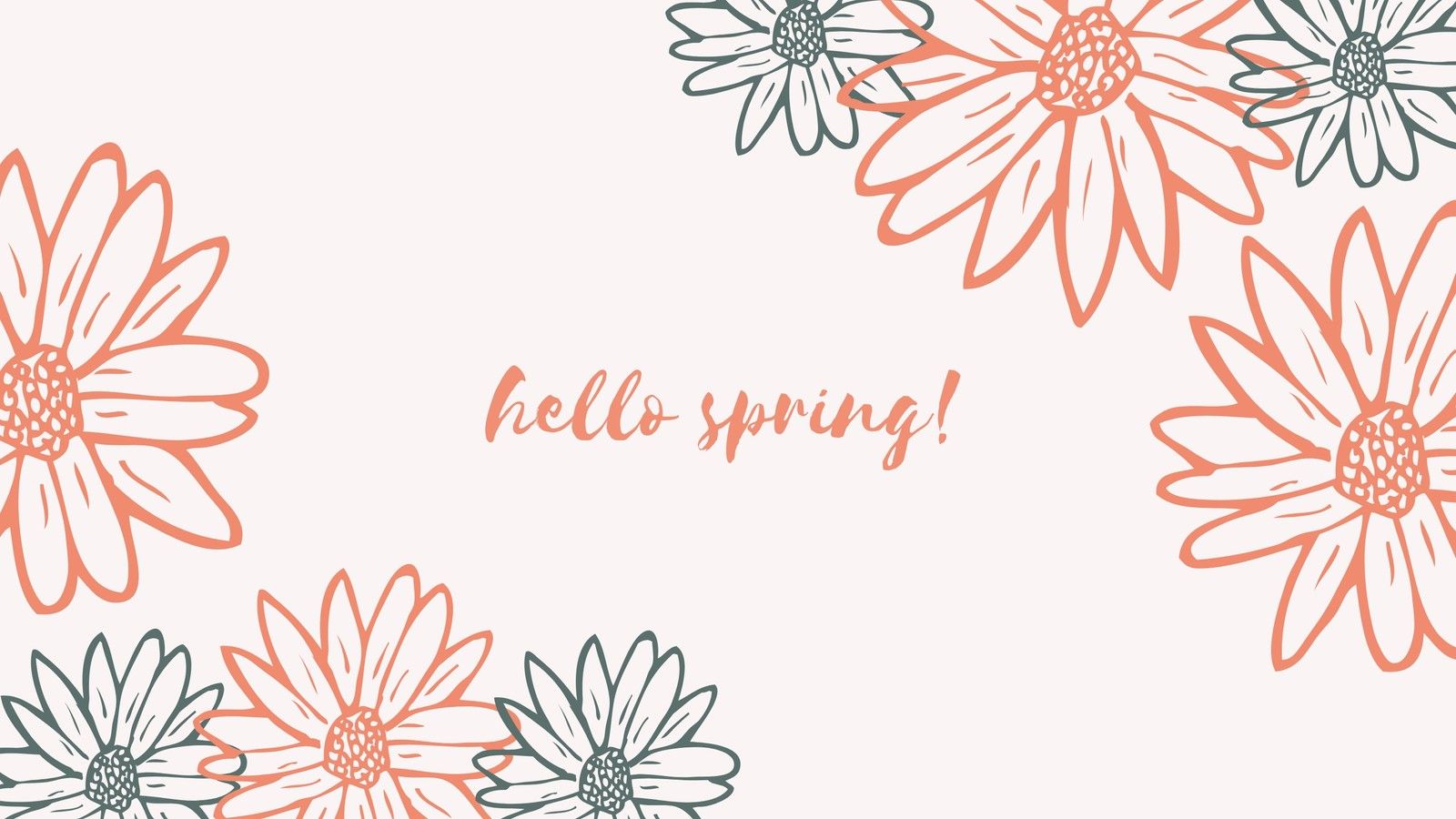 hello spring wallpaper