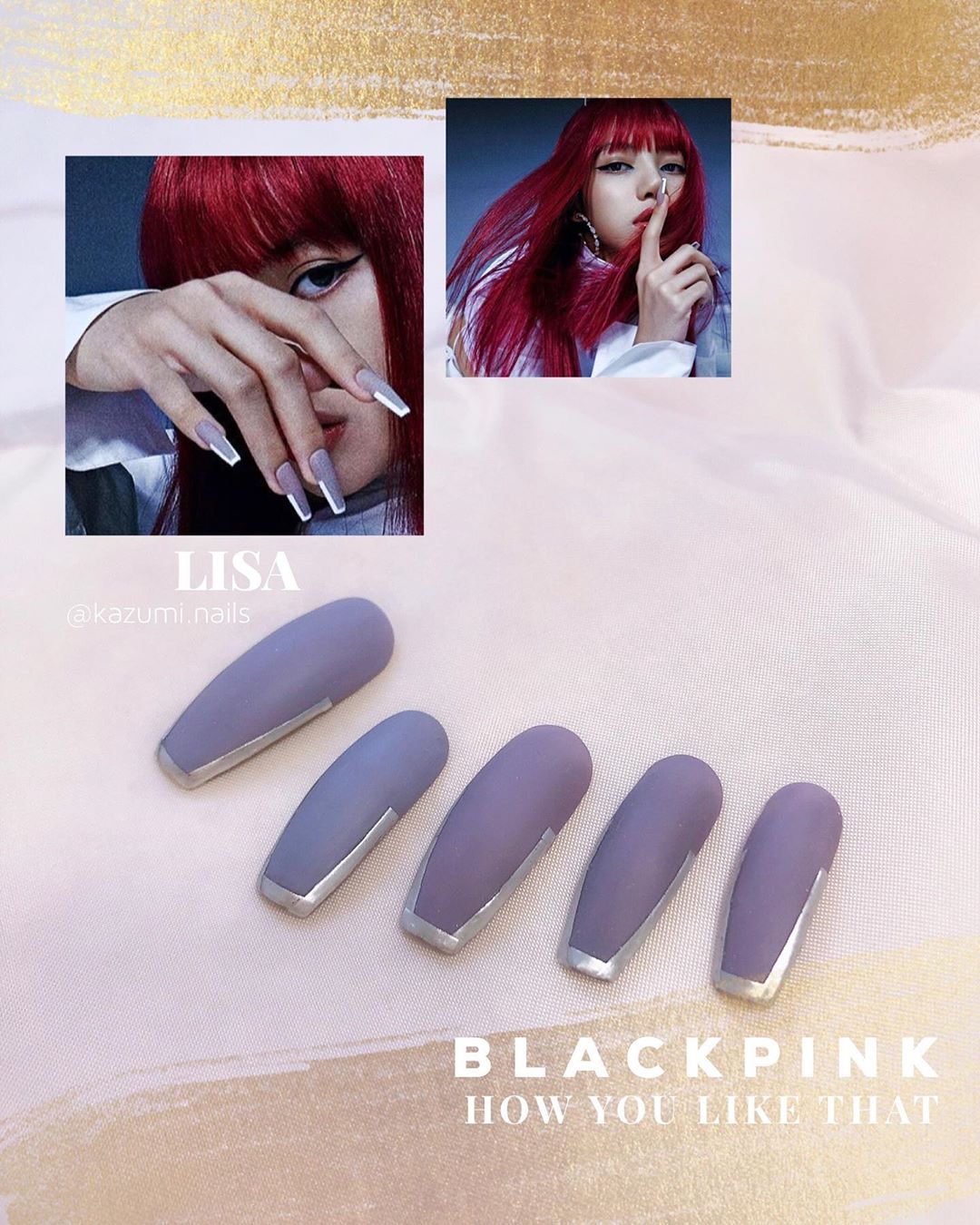 Blackpink How You Like That Nails Wallpapers - Wallpaper Cave