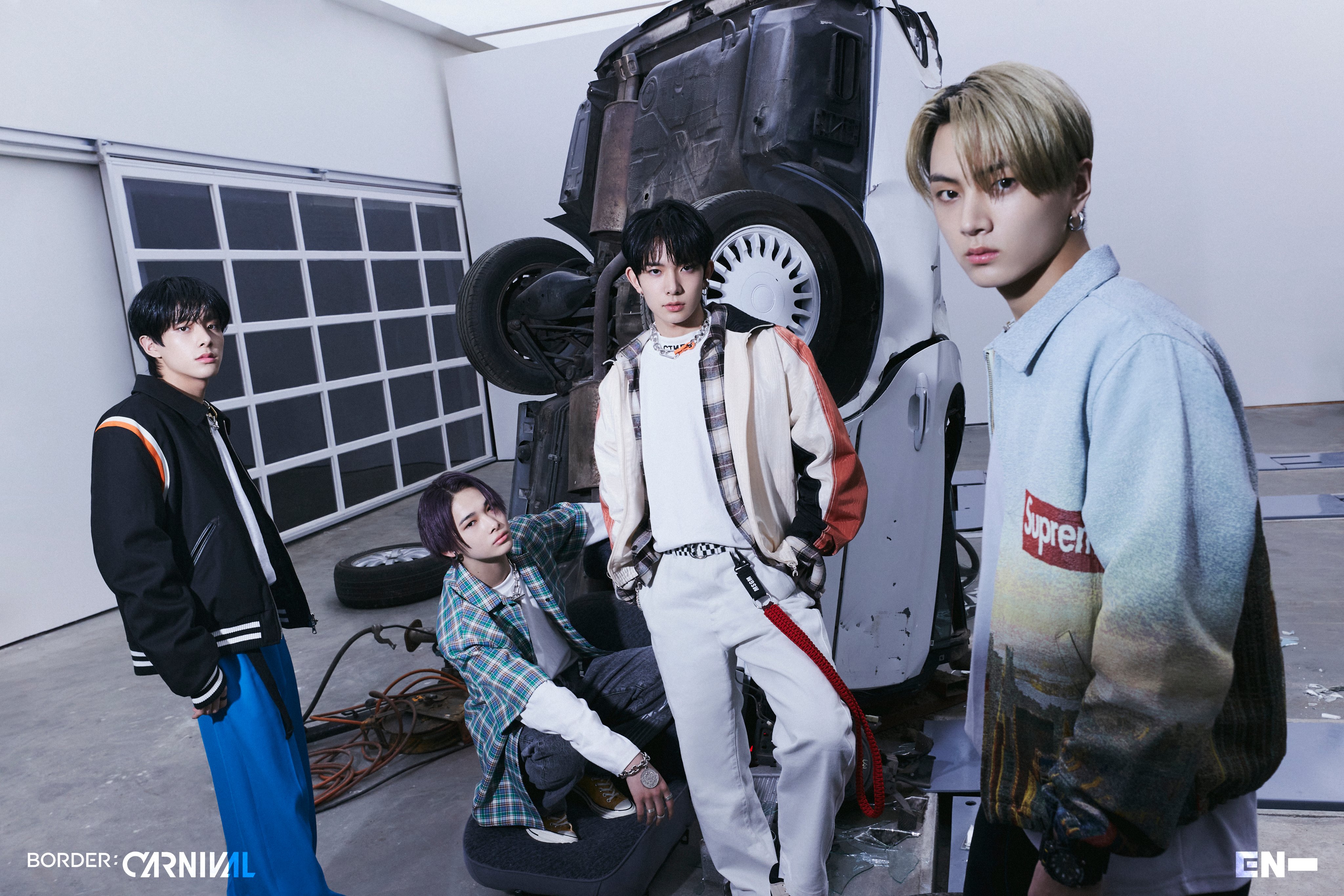 ENHYPEN Border: Carnival Teaser Photo (DOWN Ver.) (HD HQ)-Pop Database Dbkpop.com