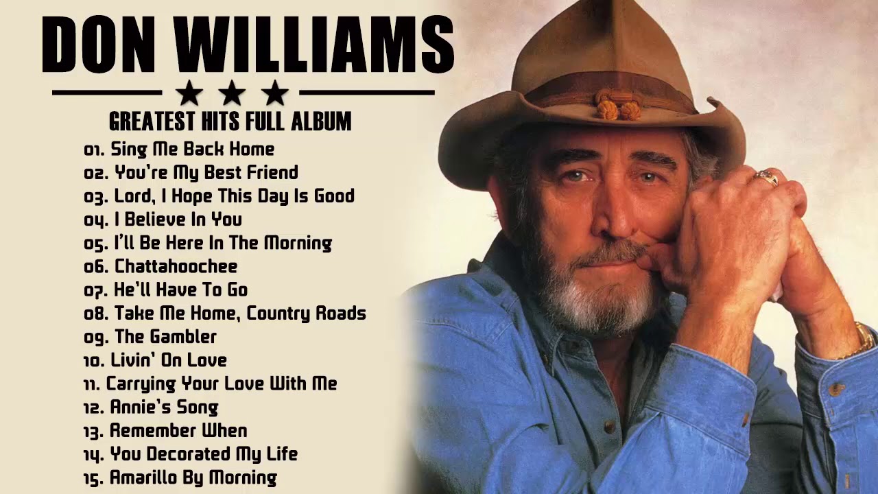 Will don. Don Williams. William mp3. Don Williams Sing me back Home Official Video. William collection.