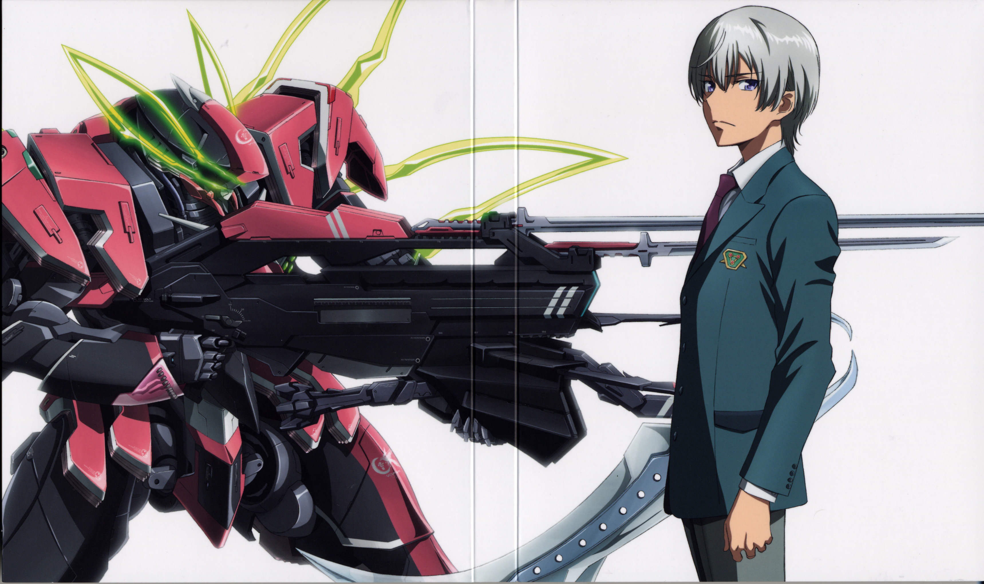 Kakumeiki Valvrave, main characters, japanese manga, poster, anime  characters, HD wallpaper