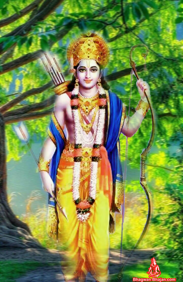 Bhagwan Shri Ram New HD Wallpaper Nature Blur Background