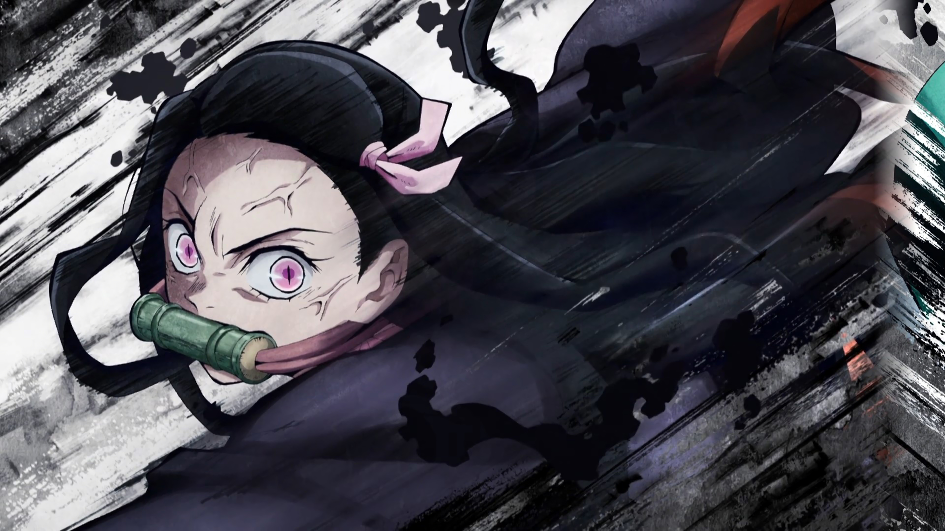 Nezuko Kamado Kimetsu No Yaiba 4K Wallpaper