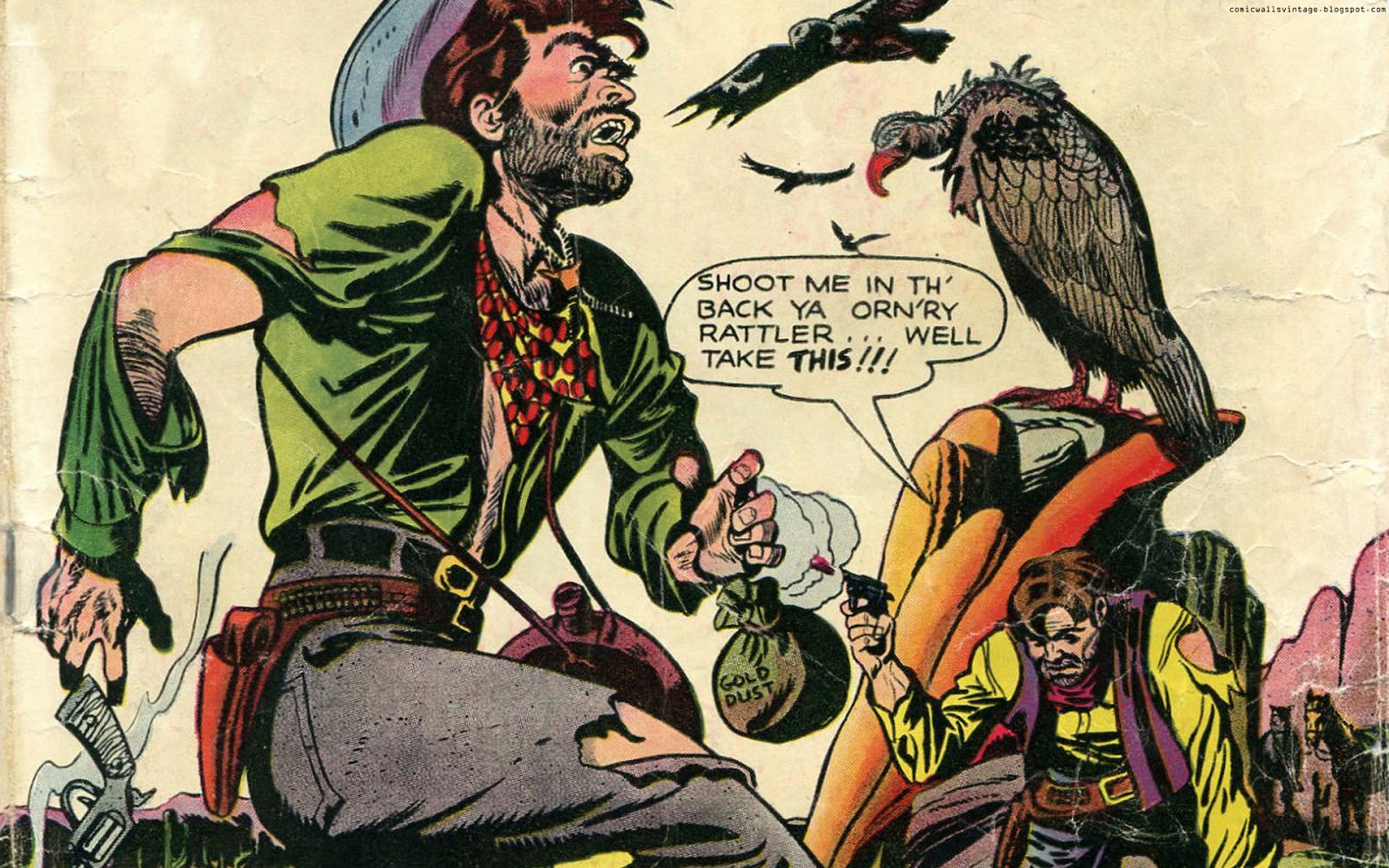 Free download Comic Wallpaper Vintage Western Thrillers Vintage Comic Wallpaper [1600x1000] for your Desktop, Mobile & Tablet. Explore Vintage Western Wallpaper. Old Western Wallpaper, Western Style Wallpaper, Western Wallpaper Border