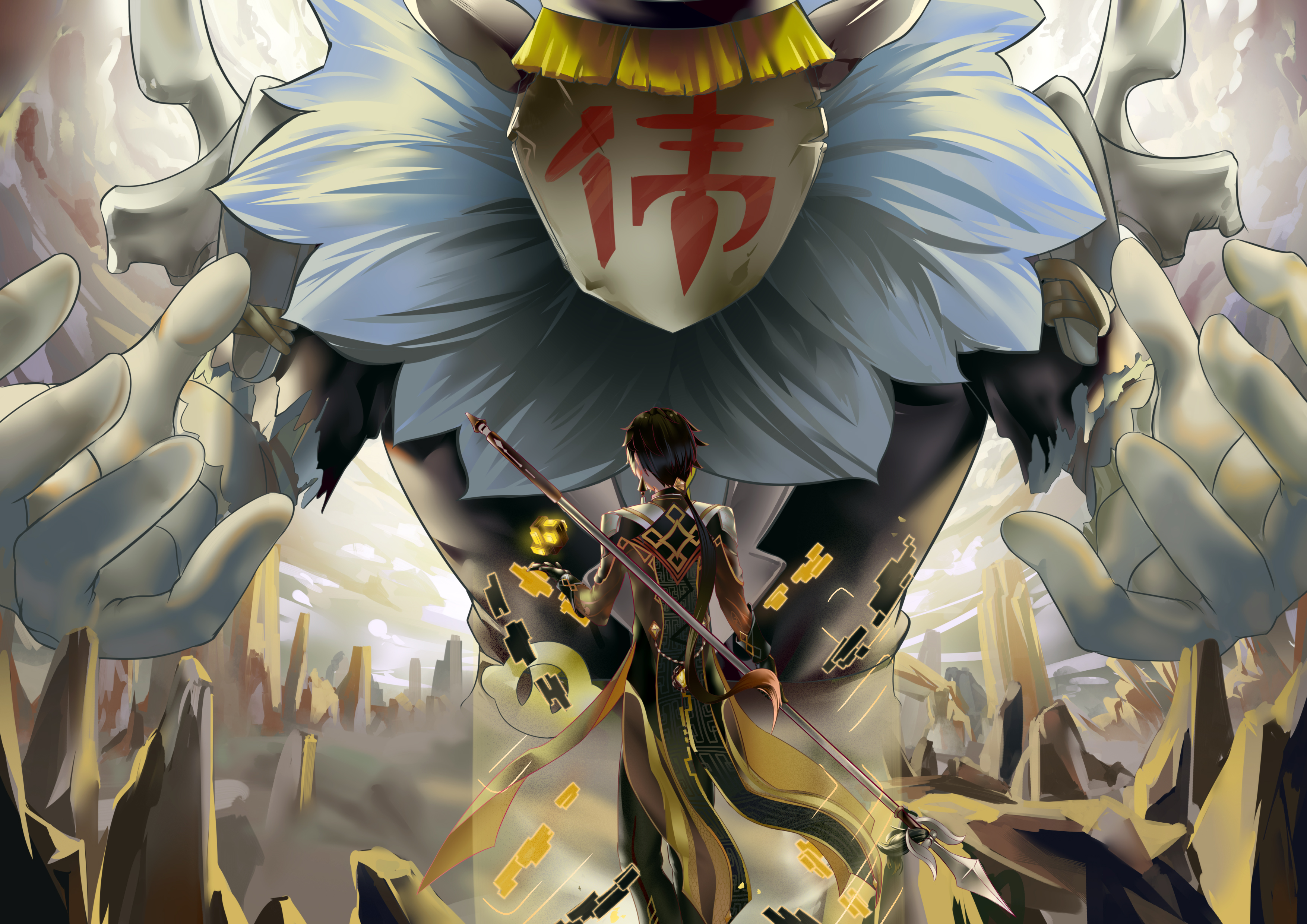 Zhongli (Genshin Impact) HD Wallpaper