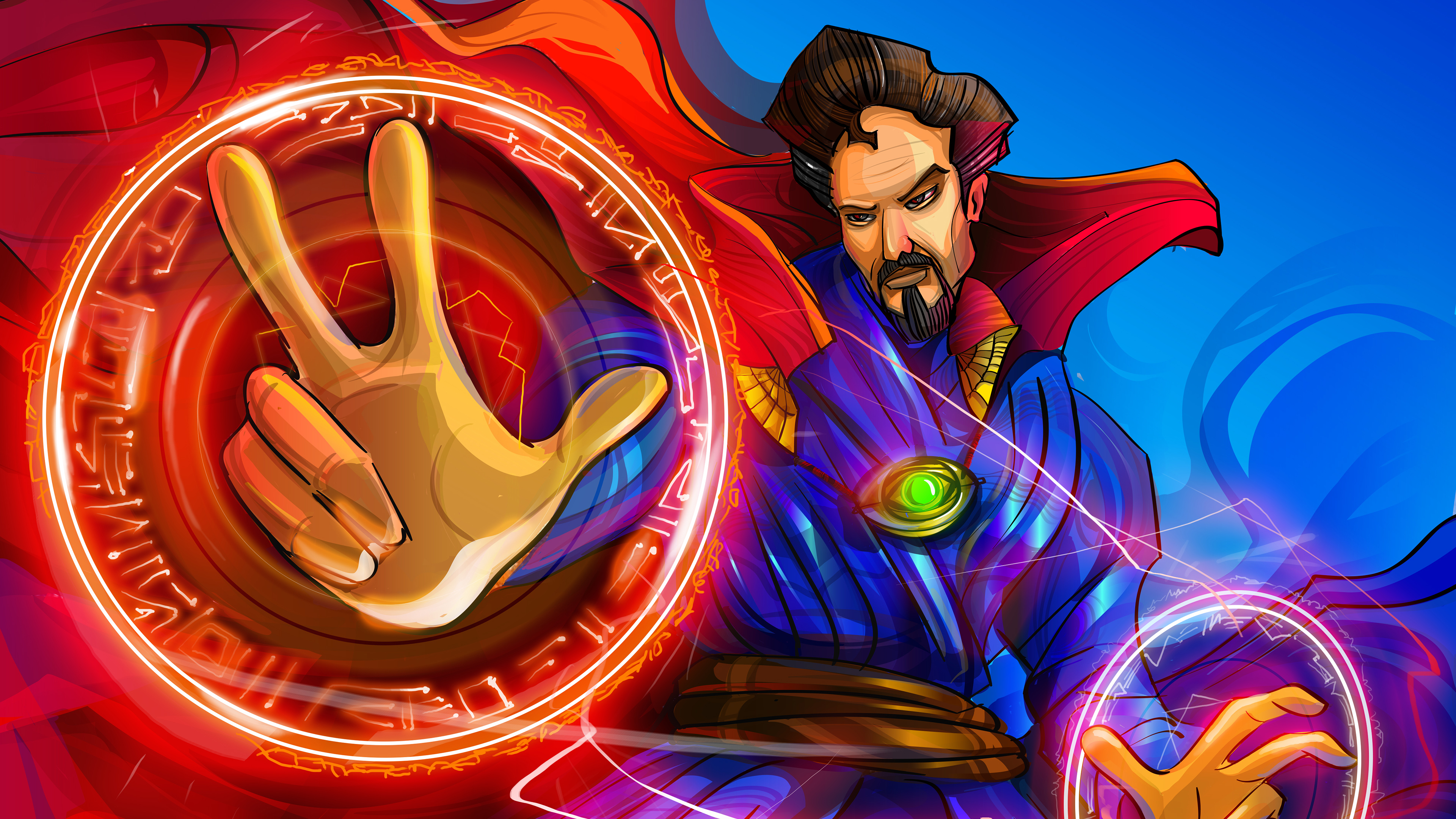 Doctor Strange 4k Artwork Strange Art Wallpaper & Background Download