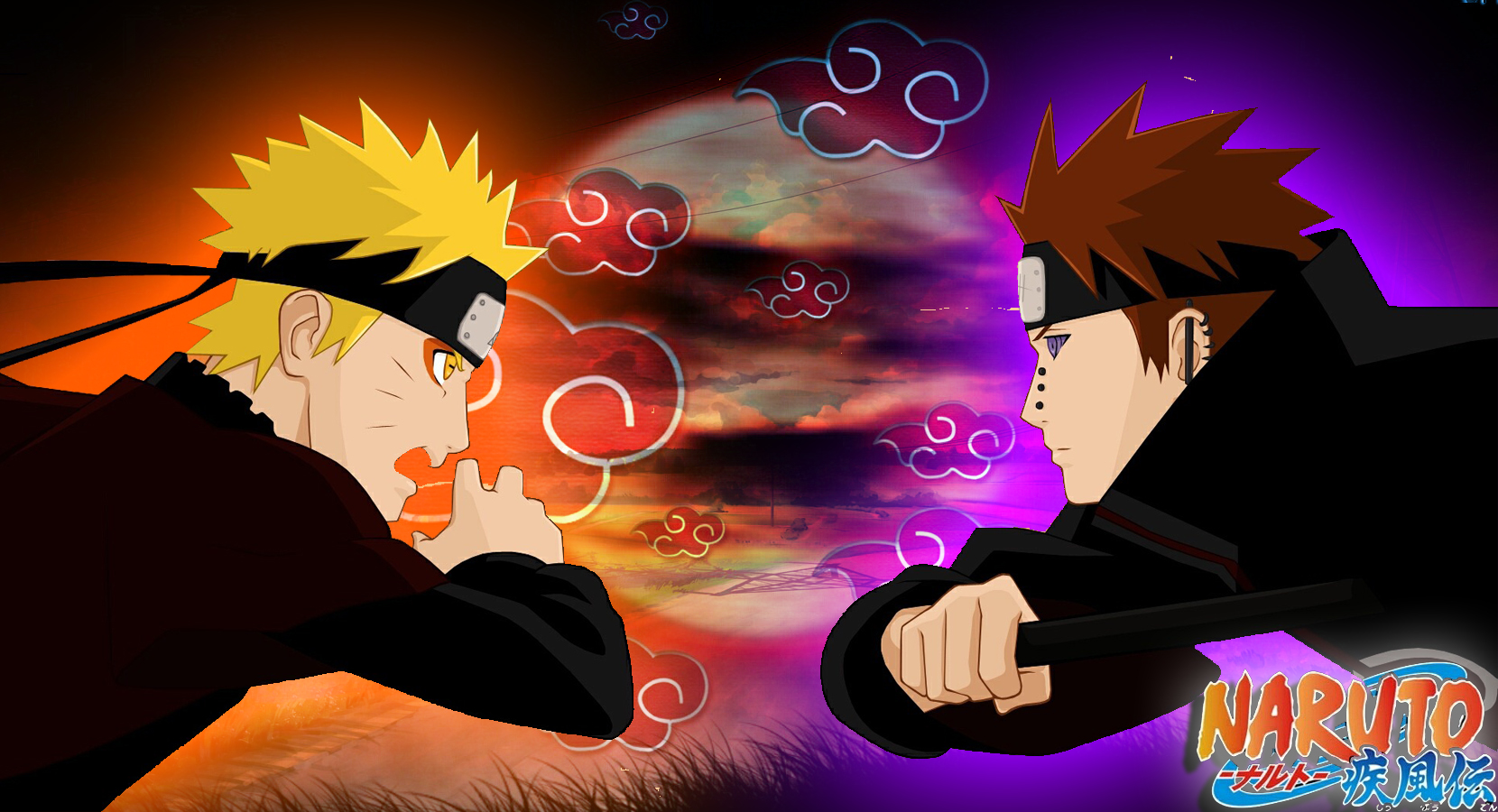 Naruto VS Pain Wallpaper and Background Imagex900