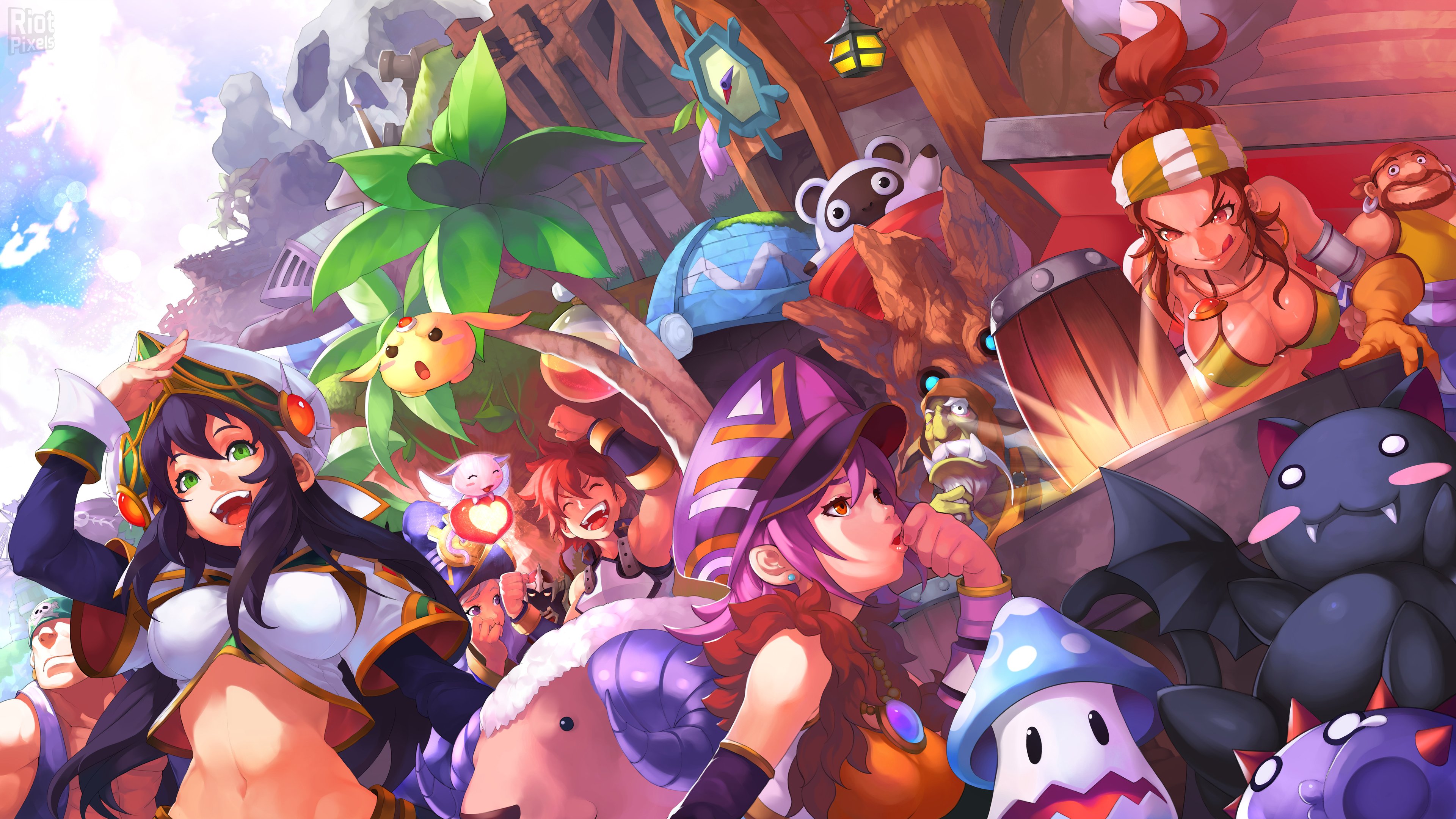 Anime And Games Wallpaper