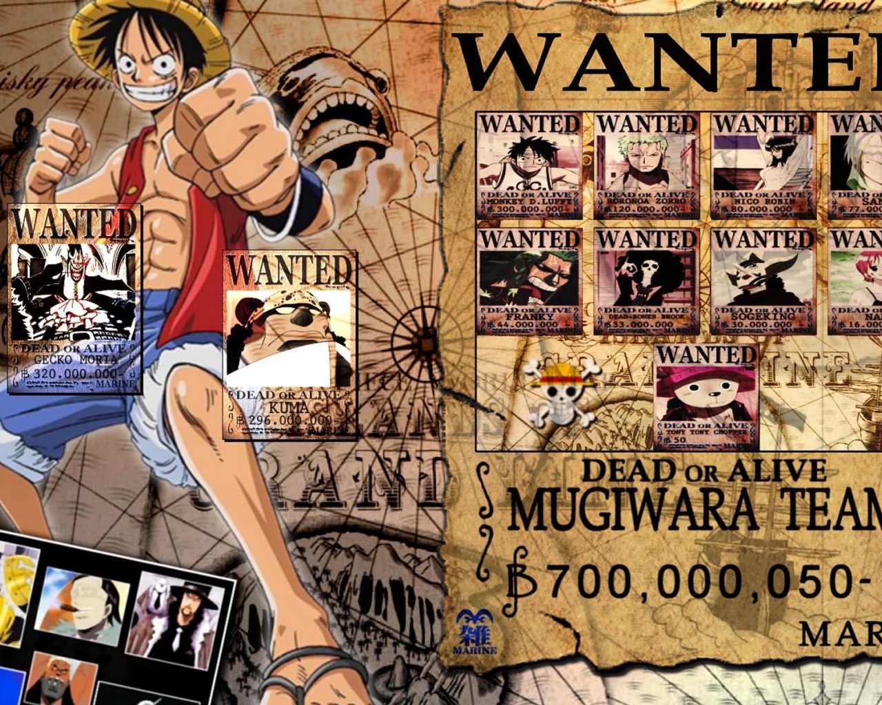 One Piece, anime desktop PC and Mac wallpaper