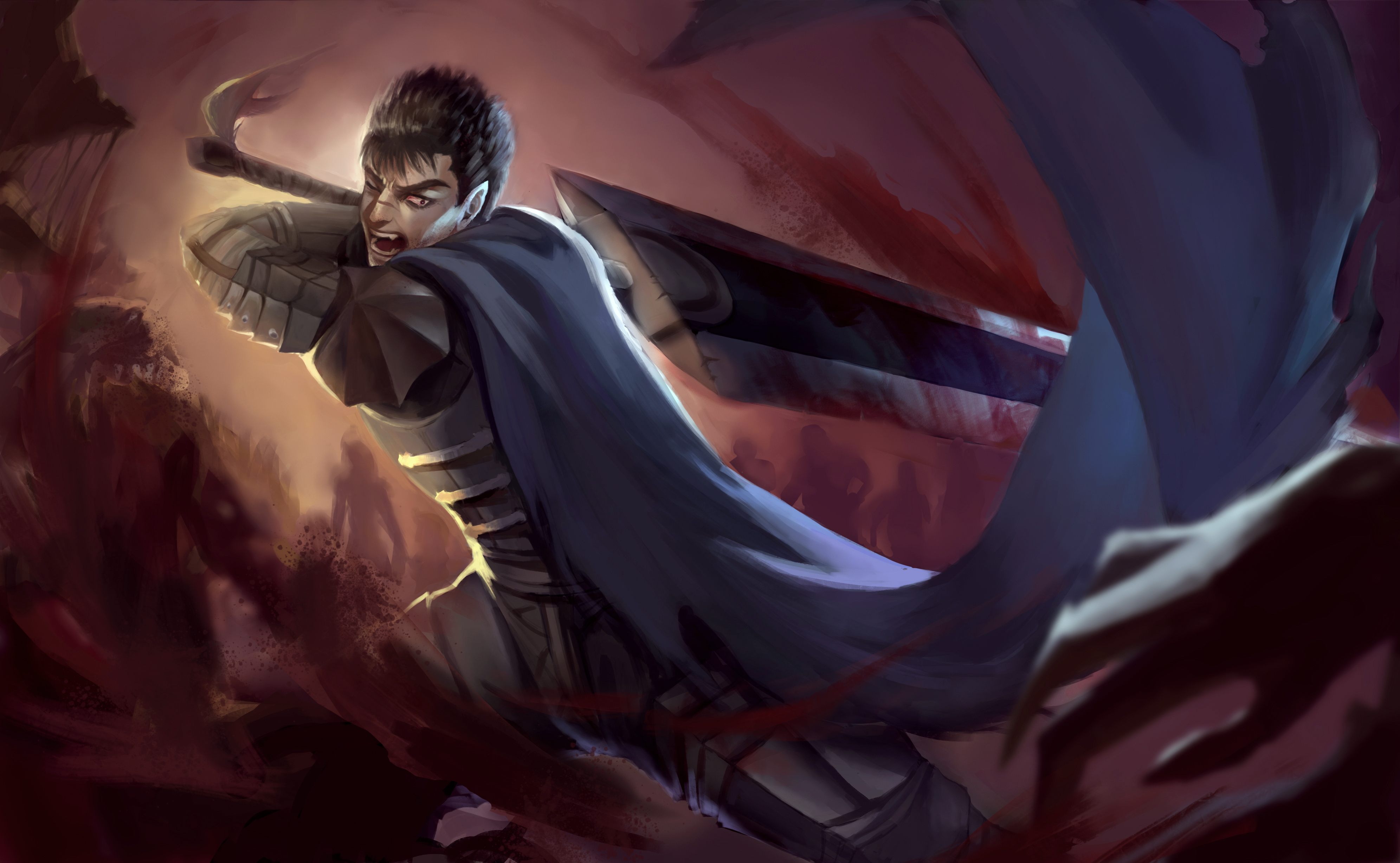 Guts (Berserk) 4k Ultra HD Wallpaper