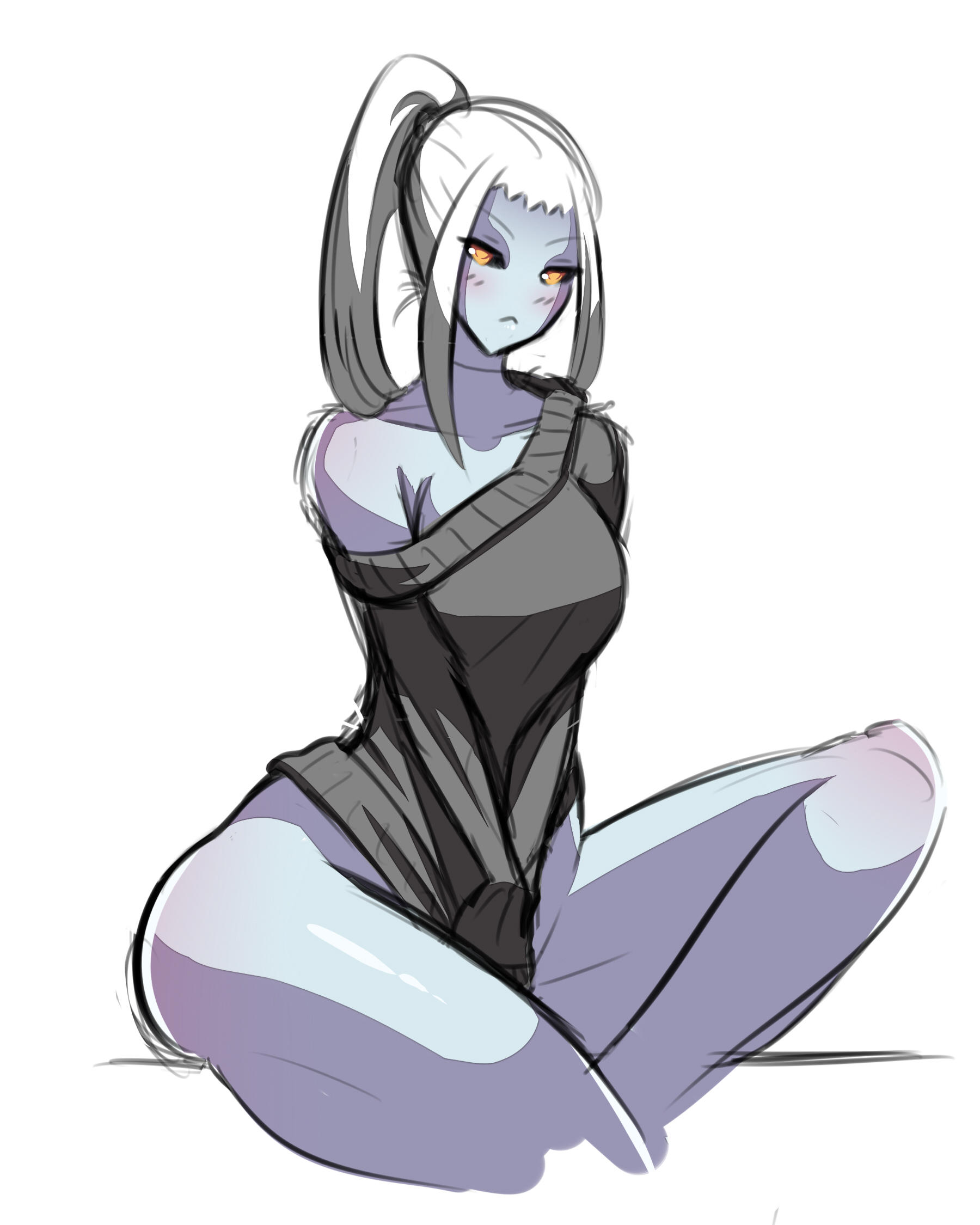 All this running after her head has made an impact. Monster Musume / Daily Life with Monster Girl